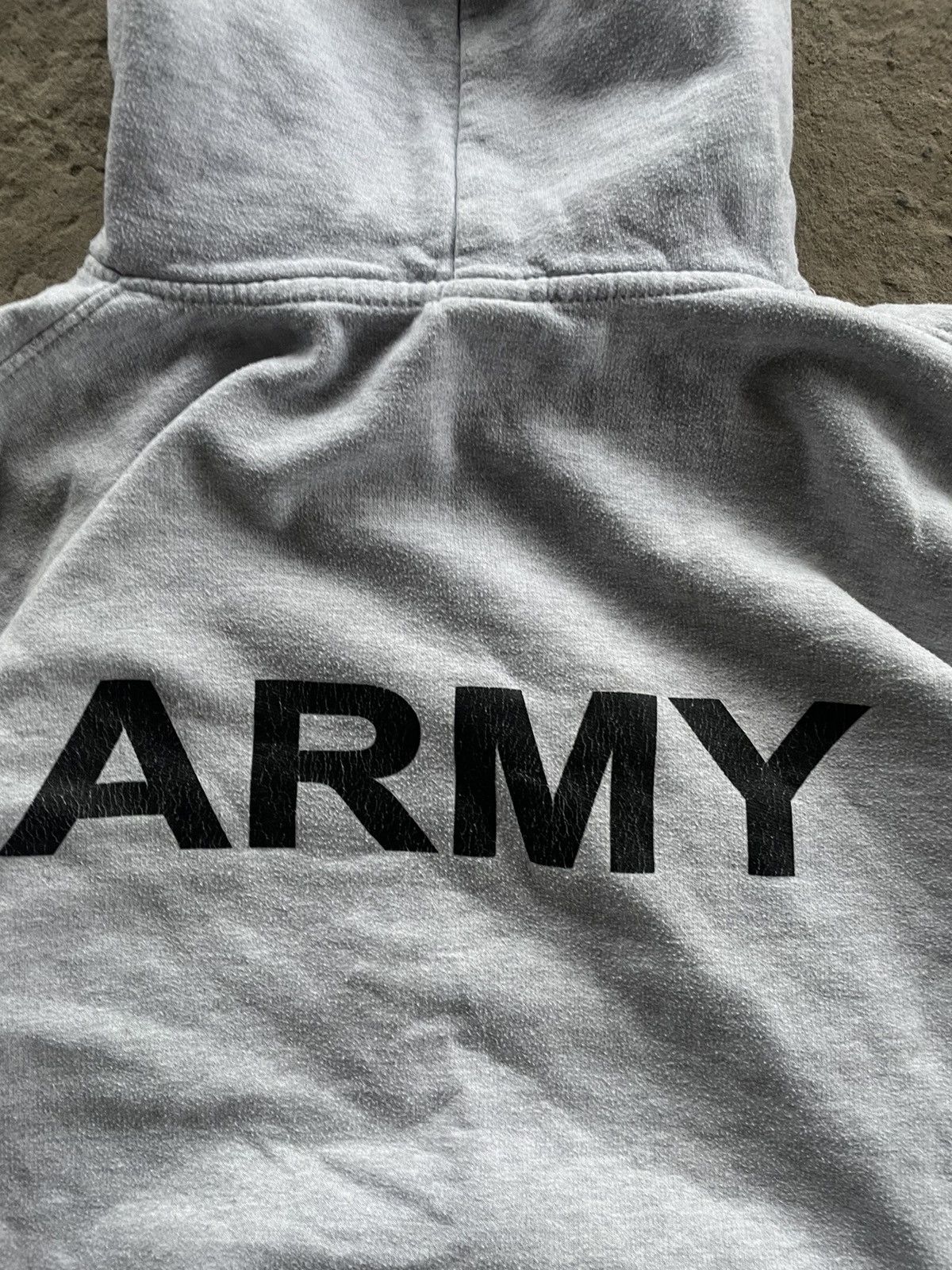 Vintage VINTAGE HOODIE MILITARY ARMY Size US L / EU 52-54 / 3 - 5 Thumbnail