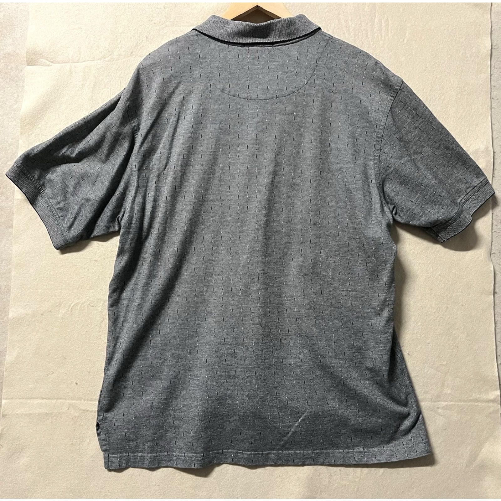 Vintage Ashworth Men’s Polo Shirt in Gray/Black Size L Size US L / EU 52-54 / 3 - 2 Thumbnail