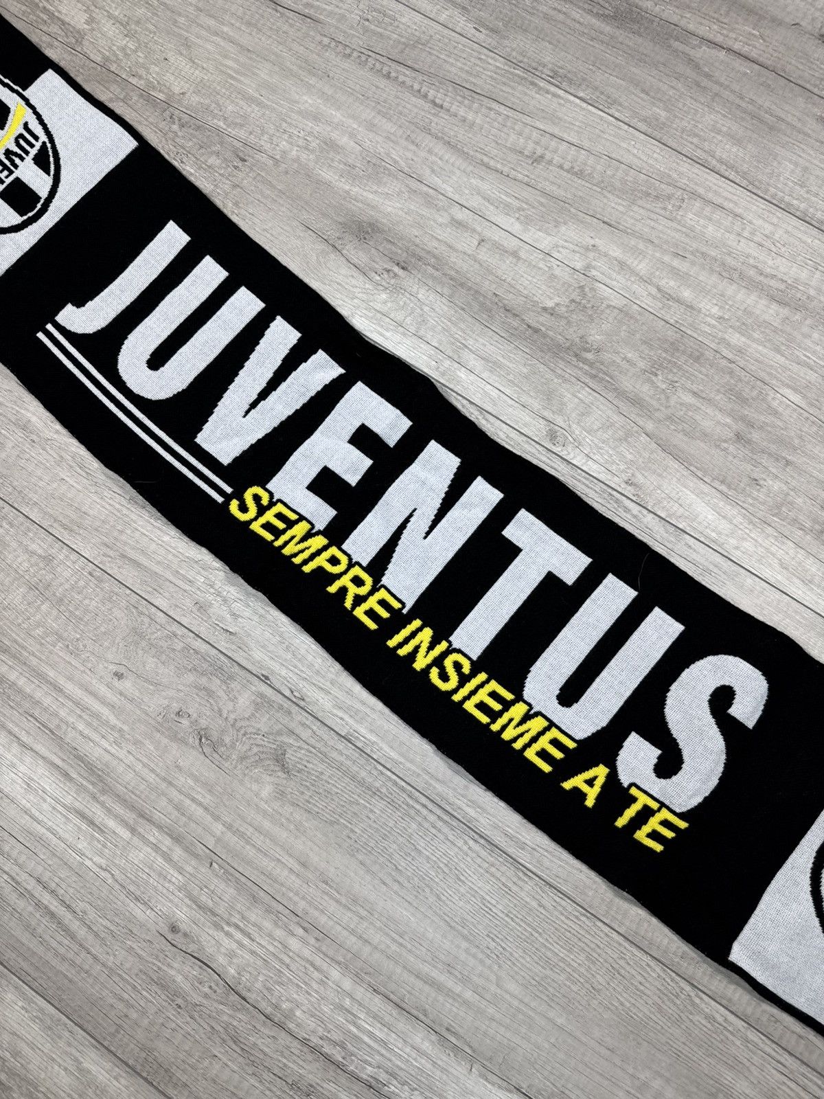 Vintage Juventus FC football soccer IF6WAS9 vtg scarf Size ONE SIZE - 3 Thumbnail