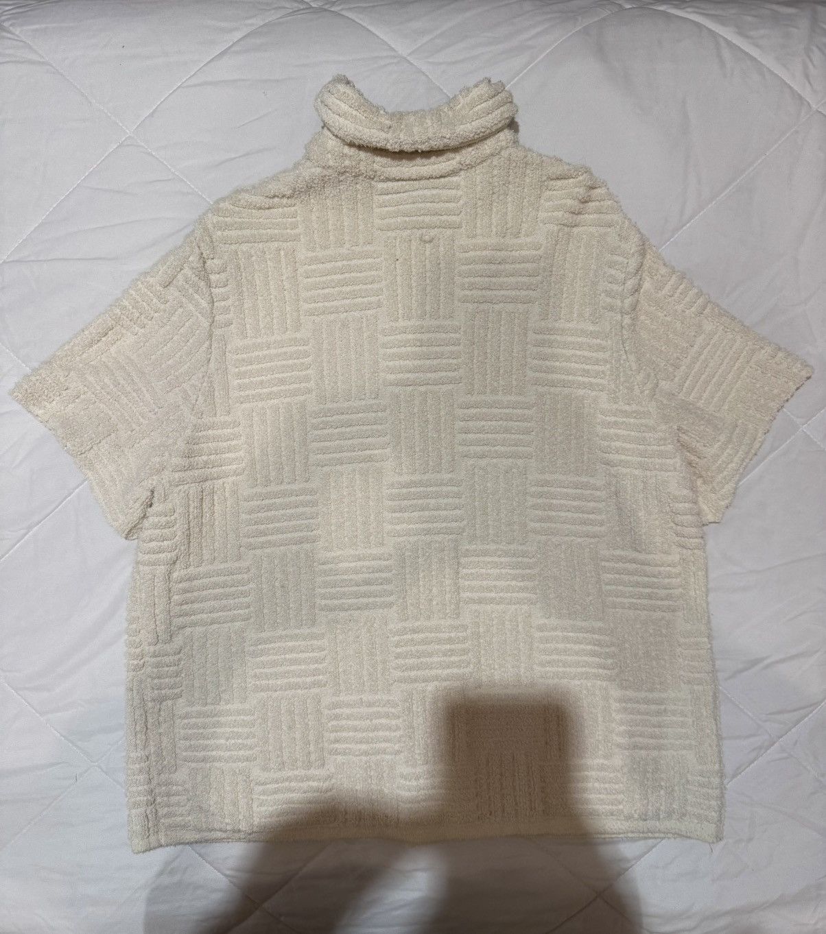 Bottega Veneta Bottega Veneta Intrecciato-Jacquard Terry Overshirt Size US M / EU 48-50 / 2 - 8 Thumbnail