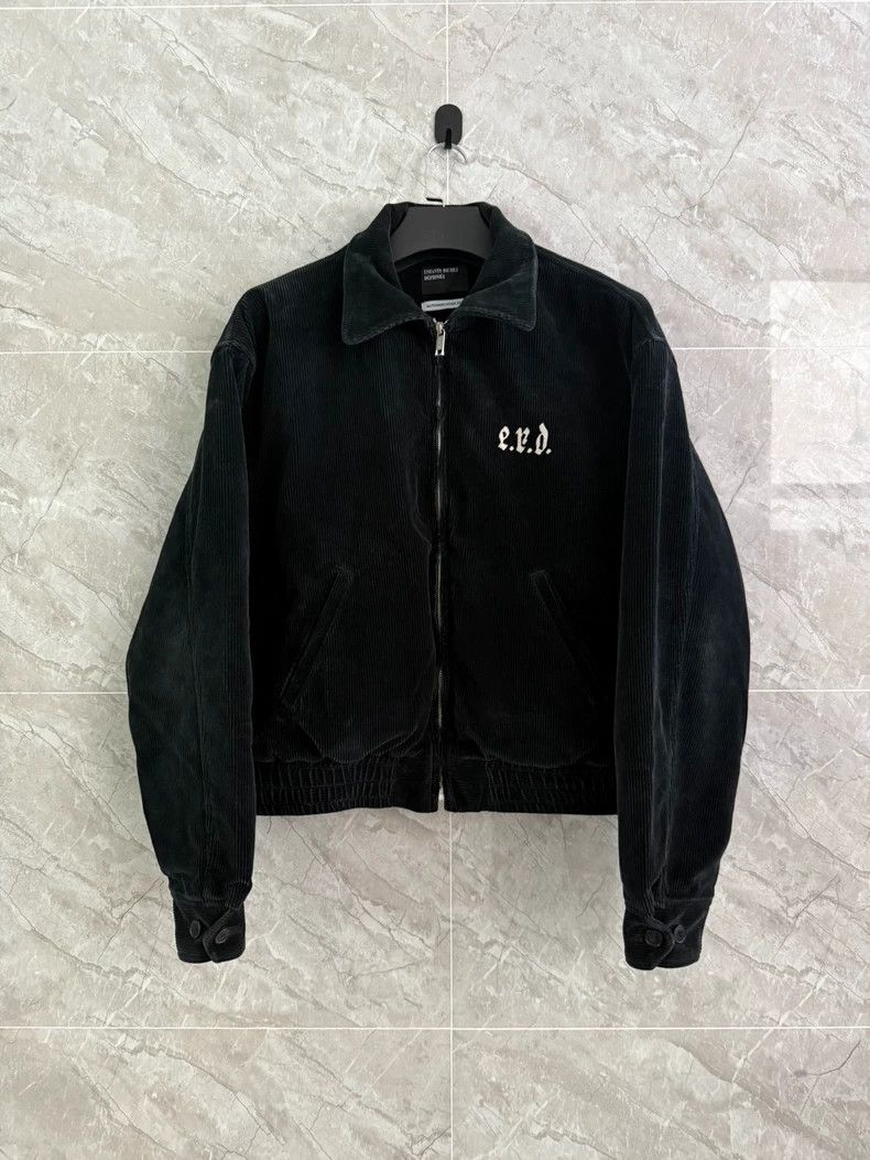 Enfants Riches Deprimes Enfants Riches Deprimes 24 FW Black Corduroy Jacket 2504-Ne Size US XL / EU 56 / 4 - 1 Thumbnail