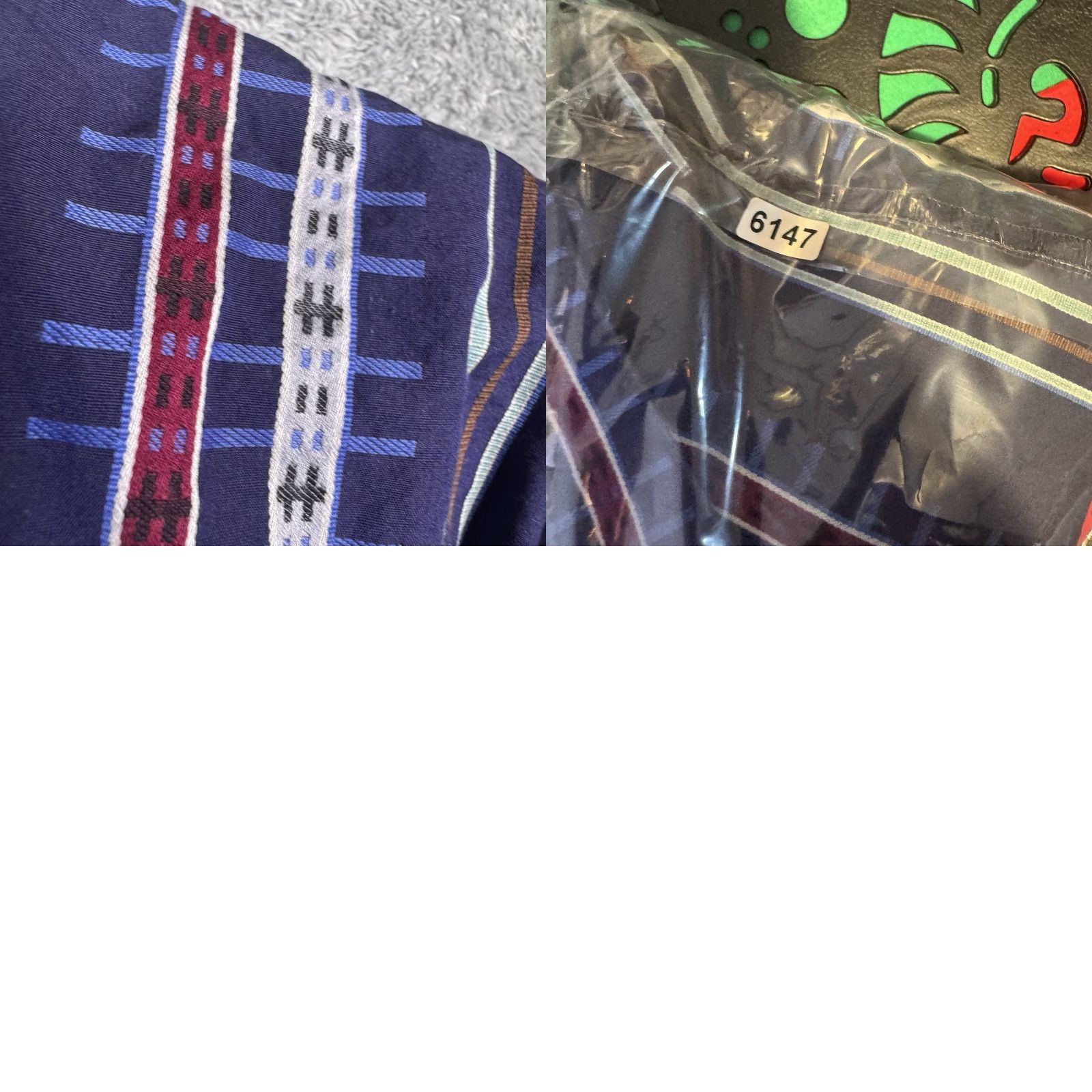 Robert Graham Robert Graham Shirt Mens M Geometric Abstract Modern Preppy Button-Up Long Sleeve Multipattern Multicolor Size US M / EU 48-50 / 2 - 9 Thumbnail