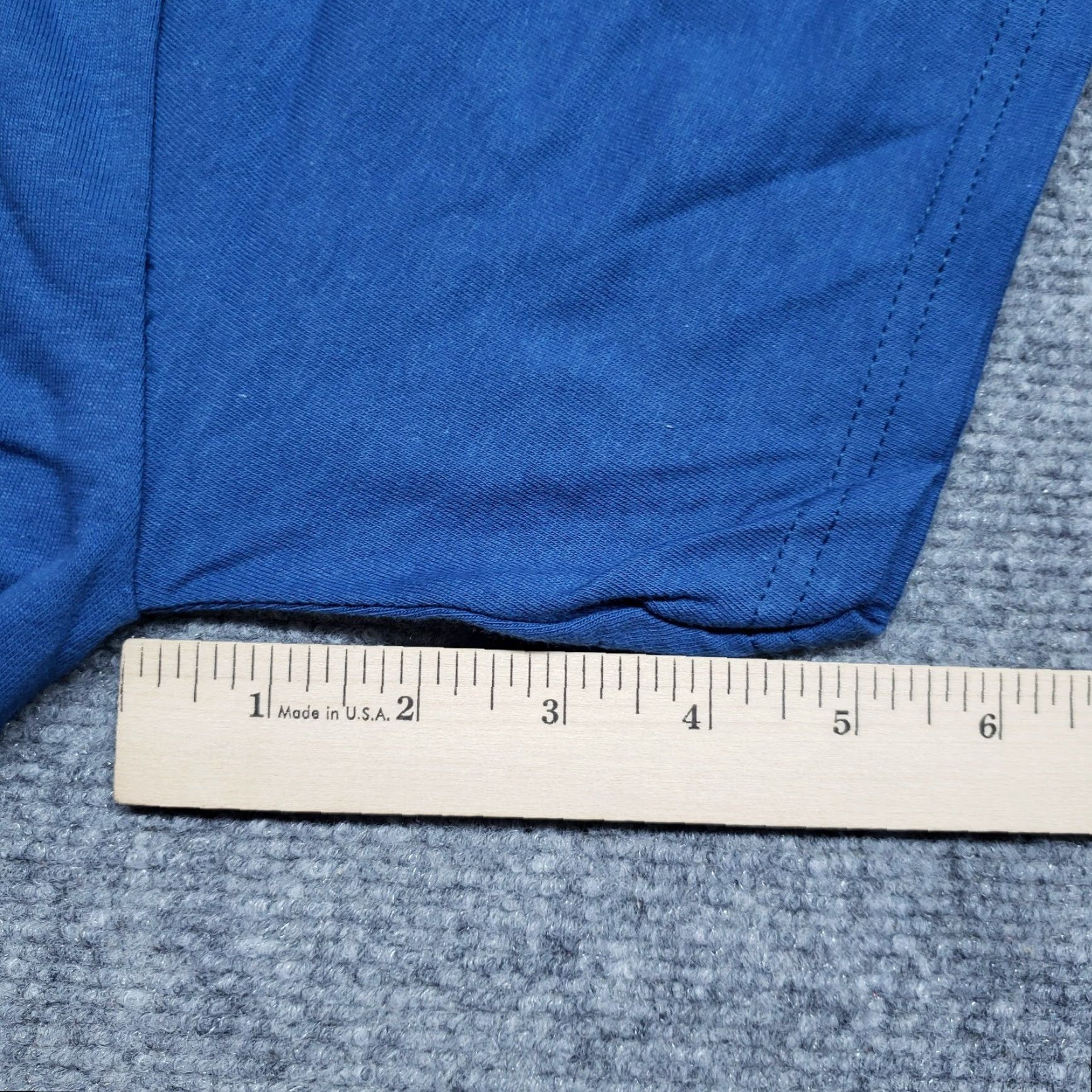 Hanes Hanes Disneyland T-Shirt Men's S Blue Stitch Graphic Cotton Regular Fit Disney Cartoon Size US S / EU 44-46 / 1 - 8 Thumbnail