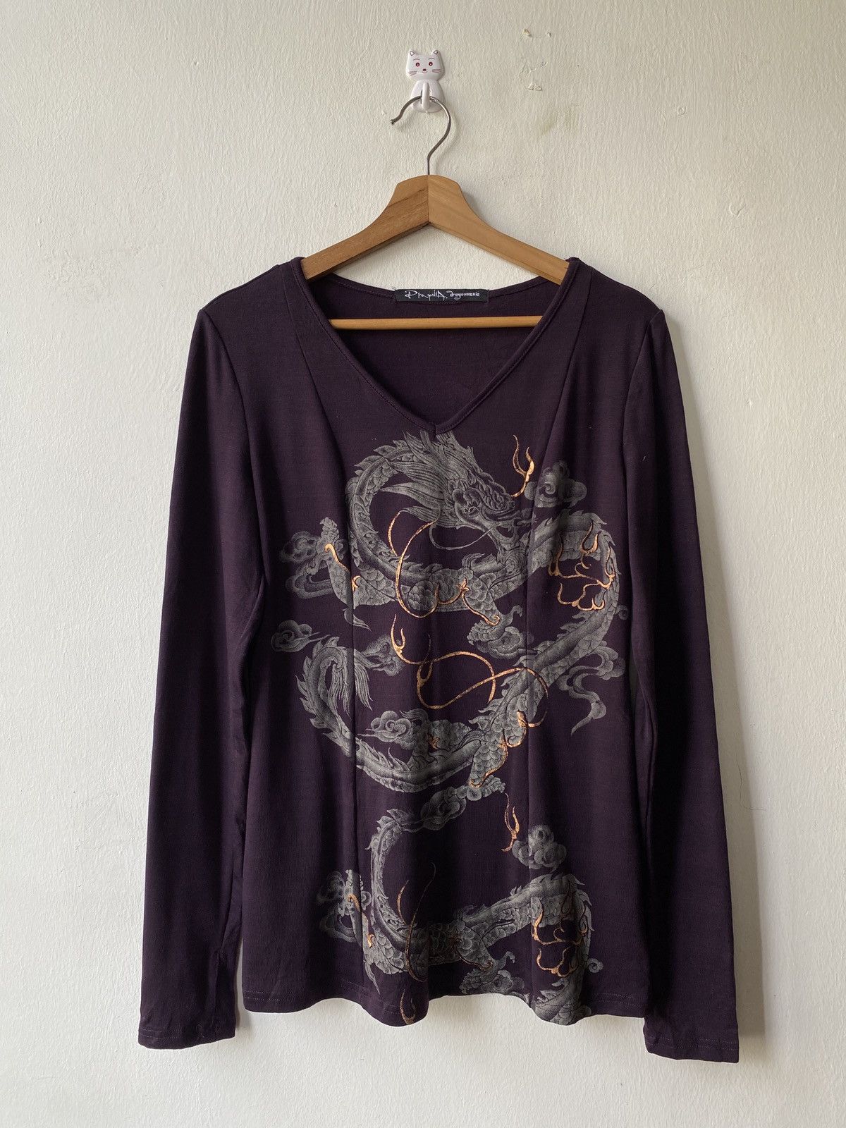 14th Addiction × If Six Was Nine × Japanese Brand Dragonmania By Odds On Japan Design Long Sleeve Strechable Size US M / EU 48-50 / 2 - 3 Thumbnail
