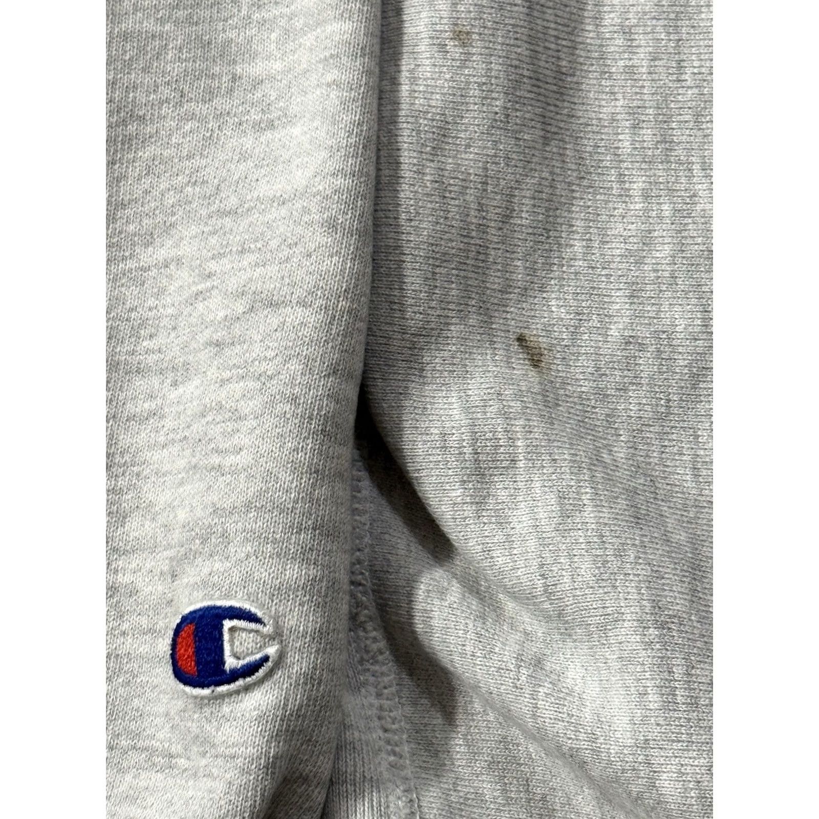 Champion VINTAGE Champion Reverse Weave Monmouth College Crewneck Sweatshirt 2XL Gray Graphic Print Mens Jersey Collegiate 90s Size US XXL / EU 58 / 5 - 7 Thumbnail
