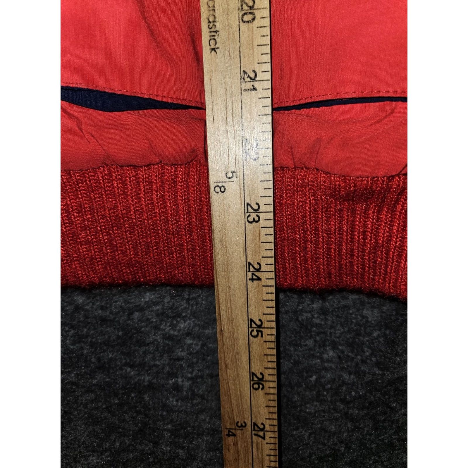Pendleton VINTAGE Pendleton Jacket Mens Large Red Flannel Thinsulate Bomber Made USA 80s Size US L / EU 52-54 / 3 - 4 Thumbnail