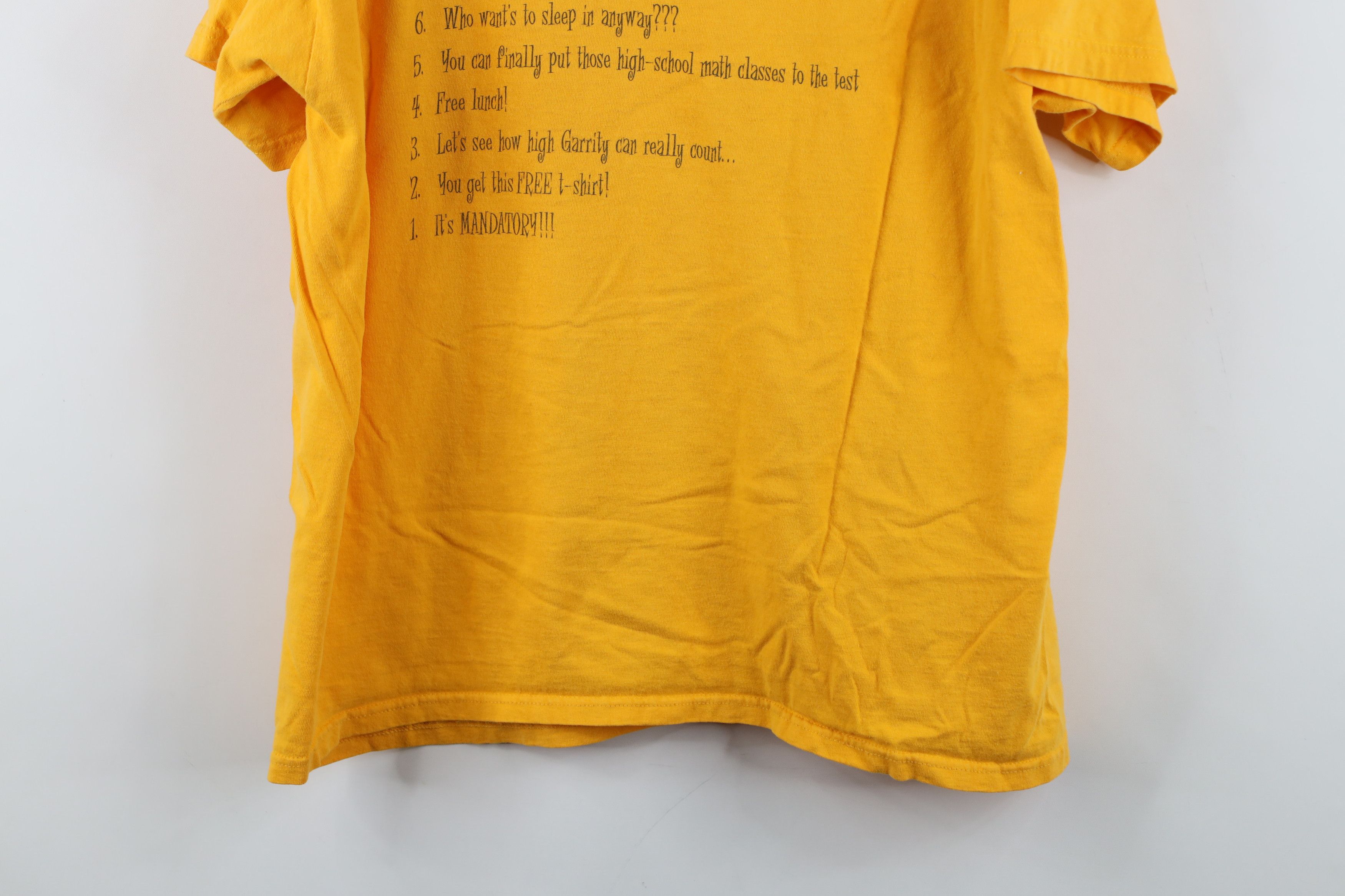 Vintage Vintage 90s Boise Marketing Services T-Shirt Yellow USA Size US L / EU 52-54 / 3 - 14 Thumbnail