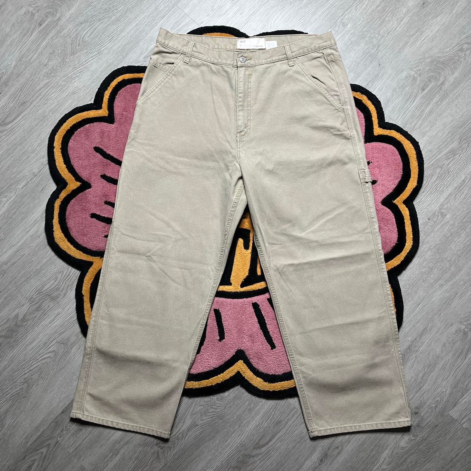 Levi's × Vintage Vintage Y2K Levi’s Carpenter Loose Fit Work Pants Size 38x30 Size US 38 / EU 54 - 3 Thumbnail