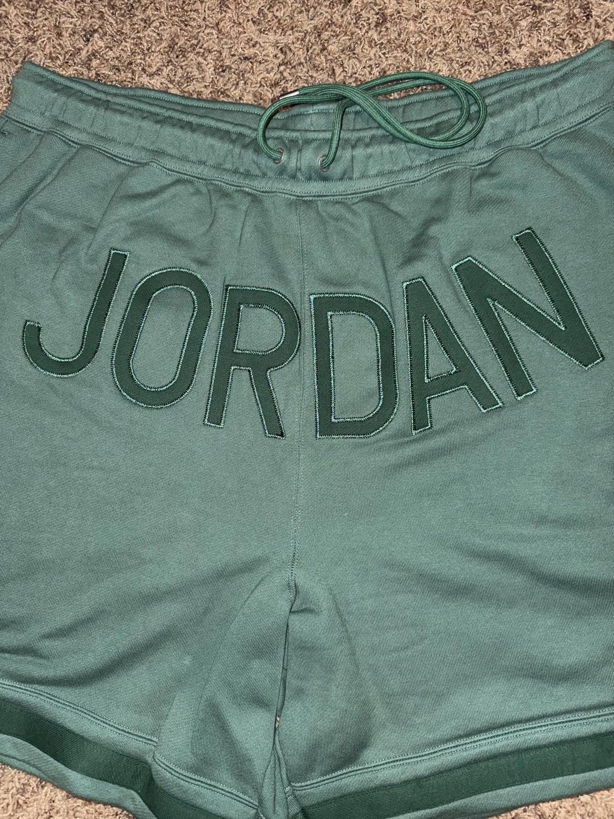 Nike Jordan Men’s Nina Chanel Abney Fleece Black Shorts Sample Size US 32 / EU 48 - 3 Thumbnail