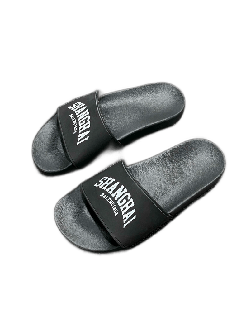 Balenciaga Black Limited Edition Slides from Balenciaga Size US 5 / EU 37 - 1 Thumbnail