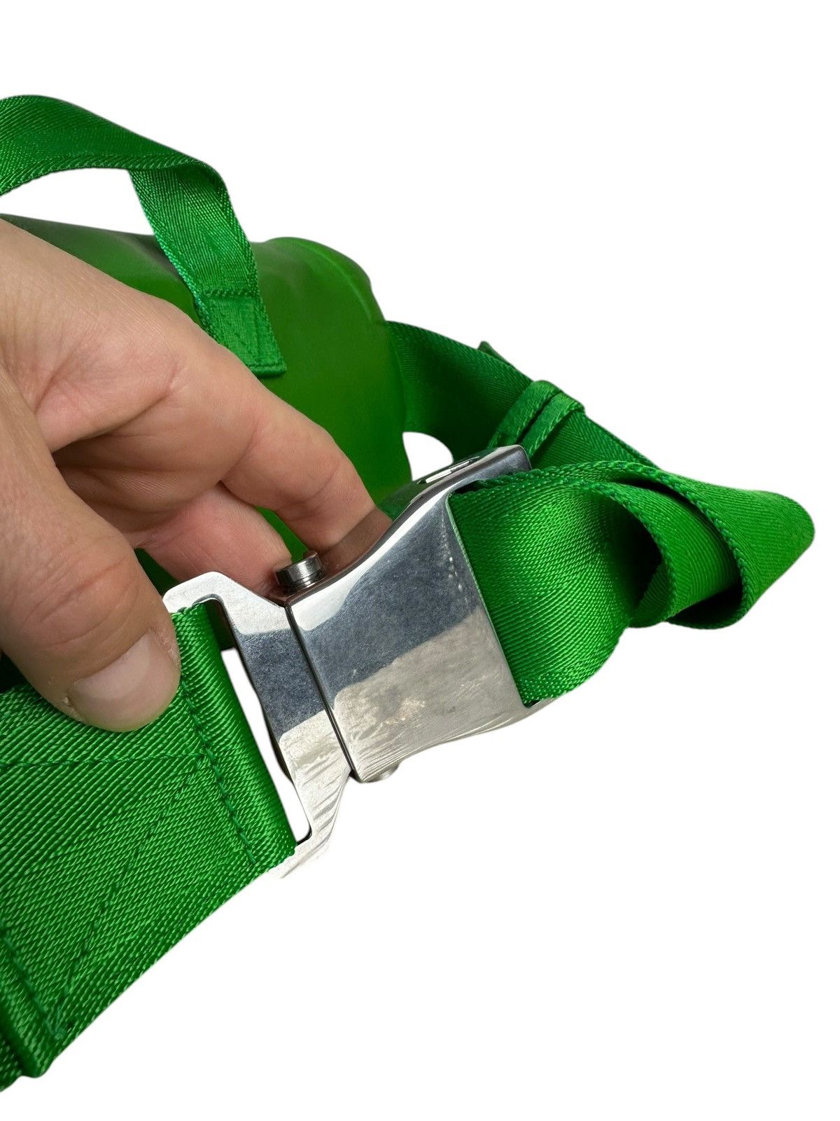Bottega Veneta Bottega Veneta Green Leather Belt Bag – Made in Italy Size ONE SIZE - 11 Thumbnail