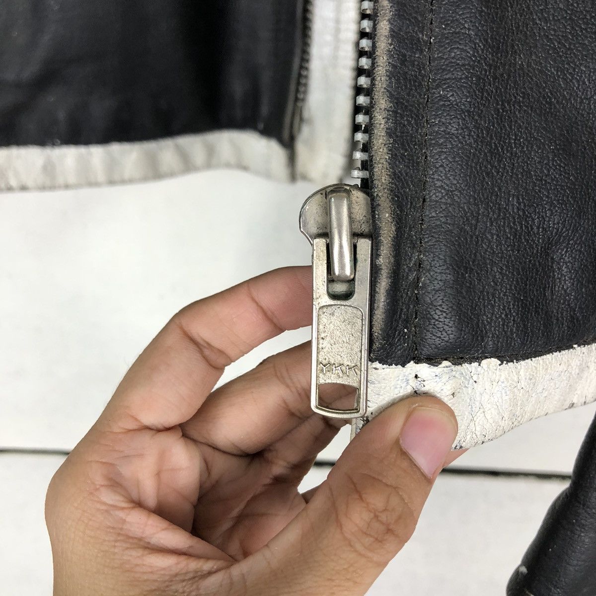 Hein Gericke 🔥Vtg Biker Leather Jacket Racer Eezan Garments Japan Size US M / EU 48-50 / 2 - 16 Thumbnail