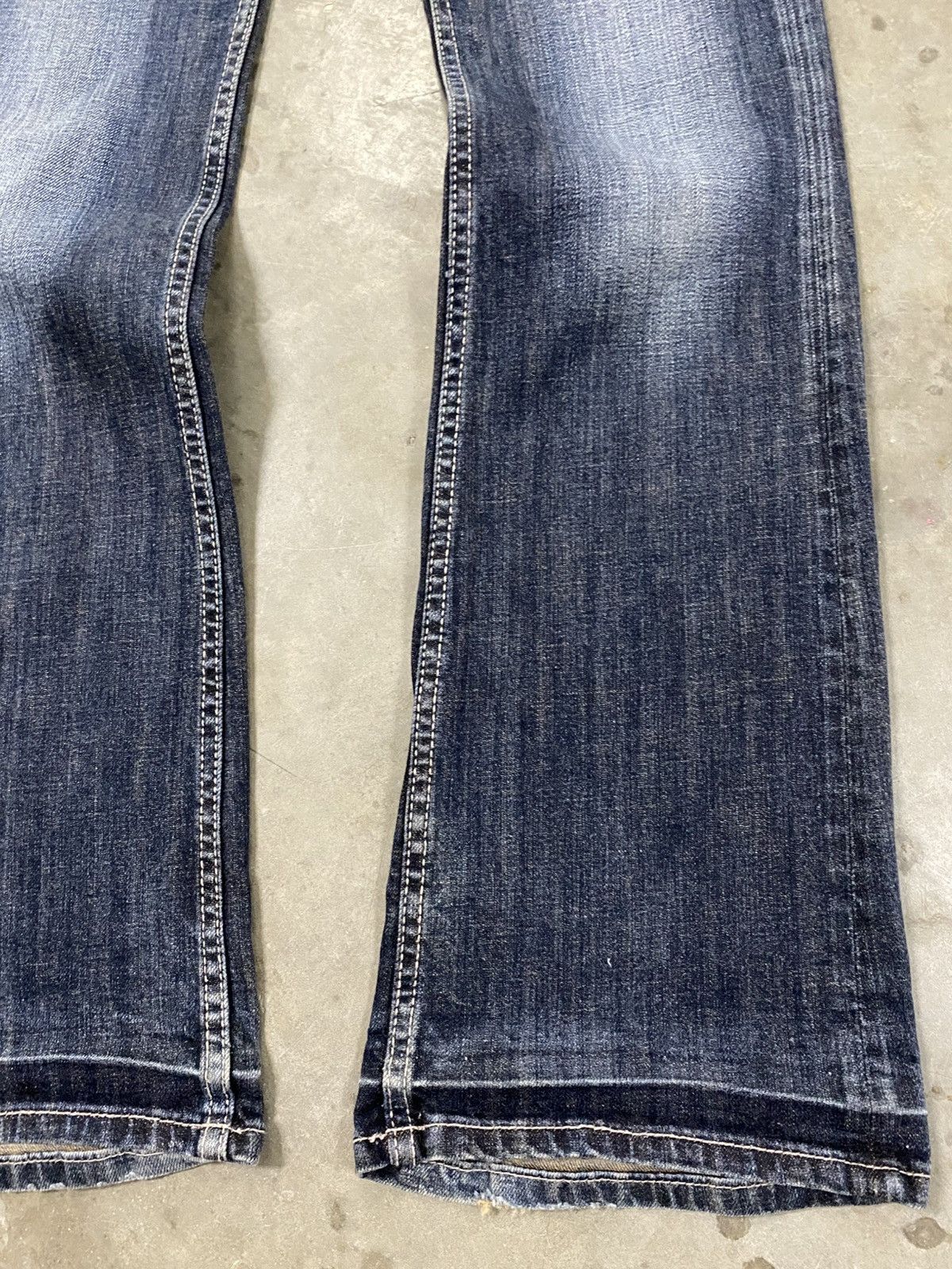 Japanese Brand Flare Jeans Mud Rusty Japan Theoria Stretch Denim @288 Size US 30 / EU 46 - 8 Thumbnail