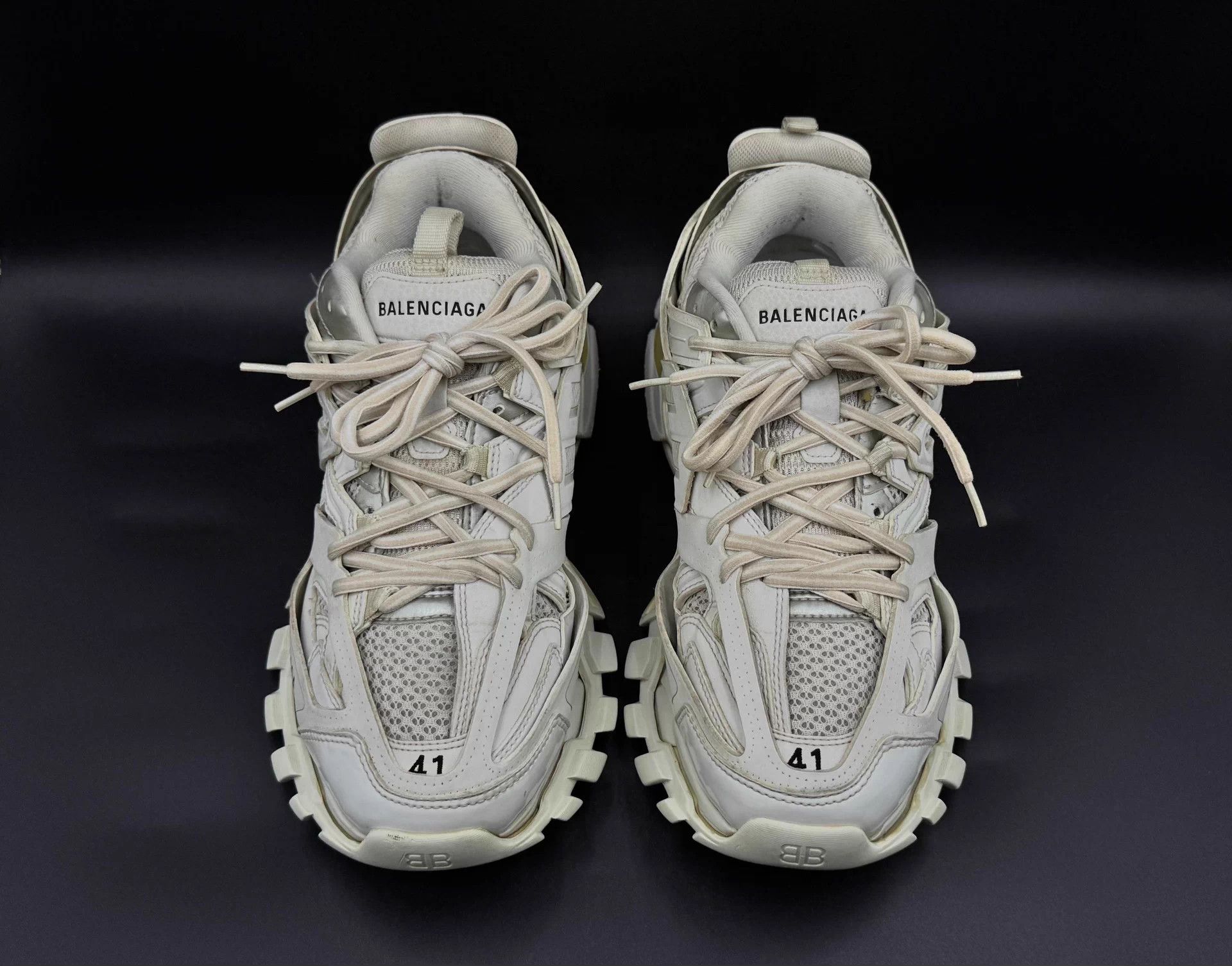 Balenciaga Balenciaga Track1.0 Men's White 41 Dad Sneakers Size US 8 / EU 41 - 2 Thumbnail