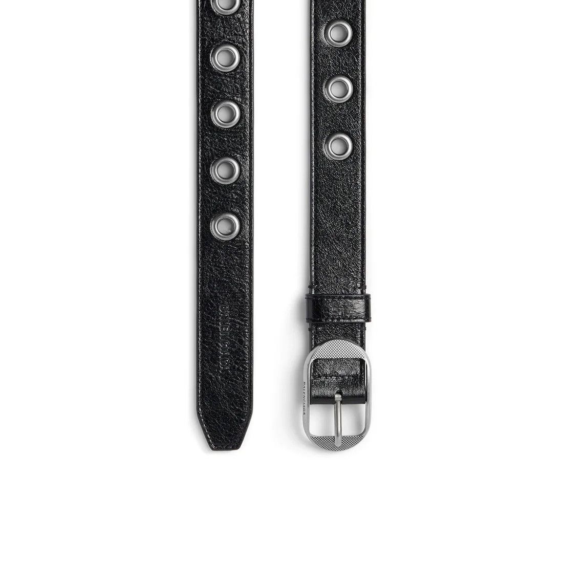 Balenciaga o1w1db10126 Size: 60 / Le Cagole Belt in Black Size 26 - 1 Thumbnail