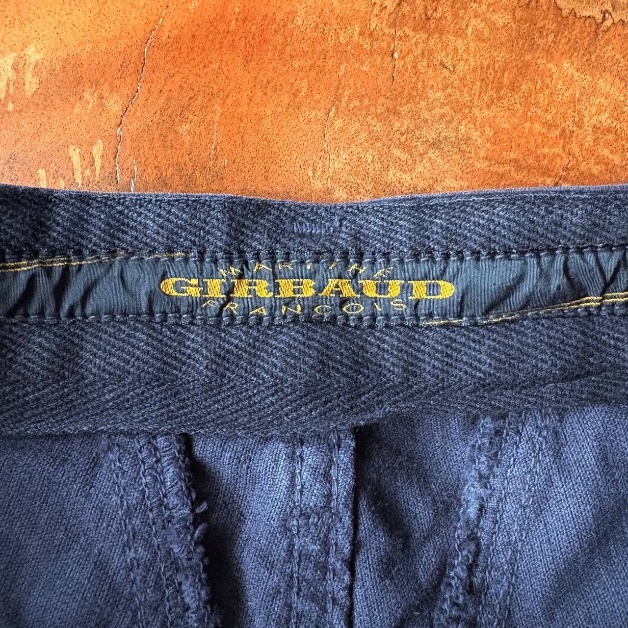 Marithe + Francois Girbaud Vintage Marithe Francois Girbaud MFG Navy Corduroy Pants Size US 33 - 13 Thumbnail