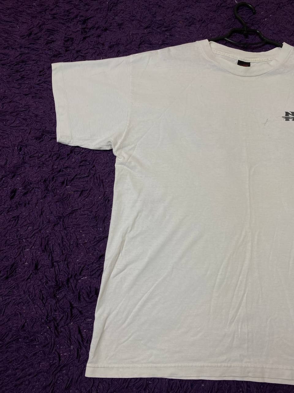 No Fear Vintage white logo No Fear T-Shirt big print crazy Y2K Size US XL / EU 56 / 4 - 6 Thumbnail
