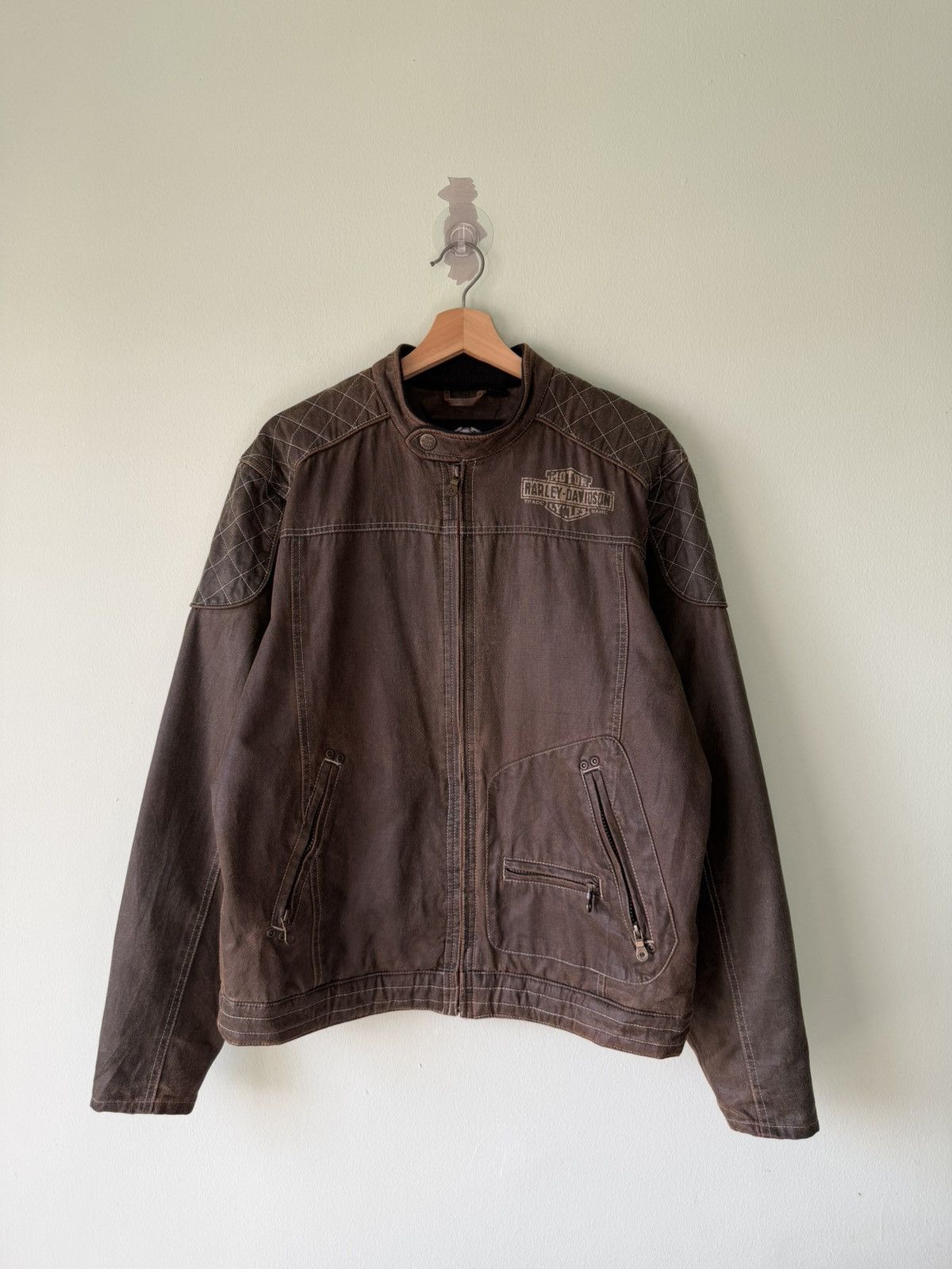 Harley Davidson Vintage Harley Davidson Motor Jacket Size US M / EU 48-50 / 2 - 2 Thumbnail