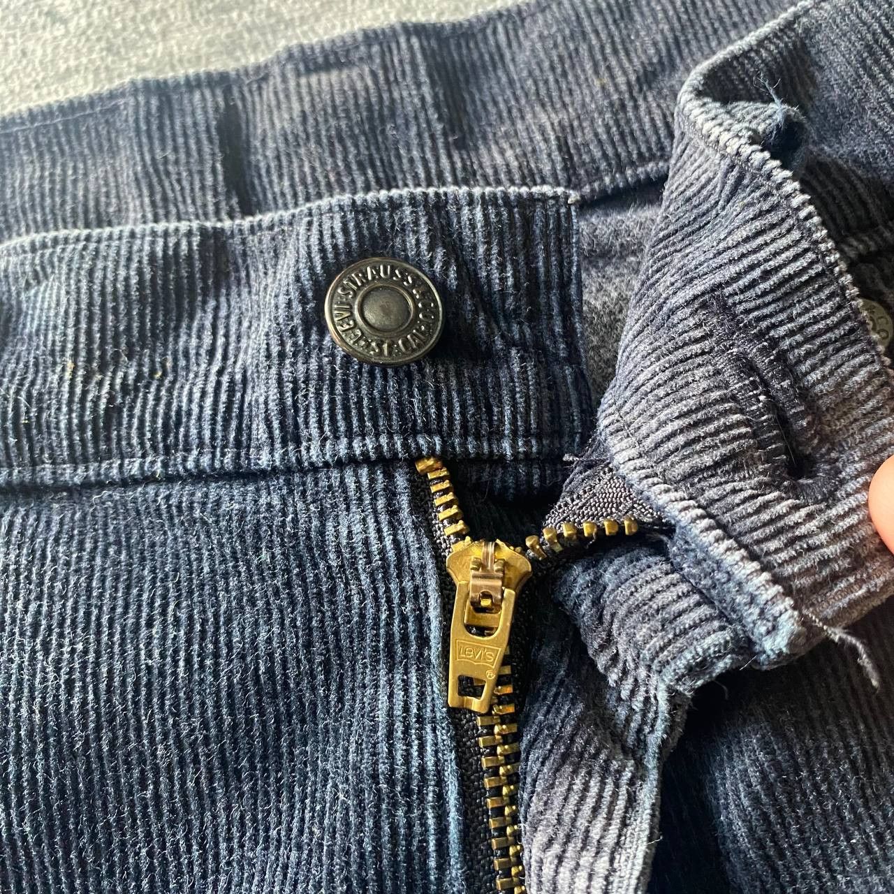 LVC × Levi's × Vintage Vintage Levis 515-15 J09 Corduroy Jeans Size US 31 - 2 Thumbnail