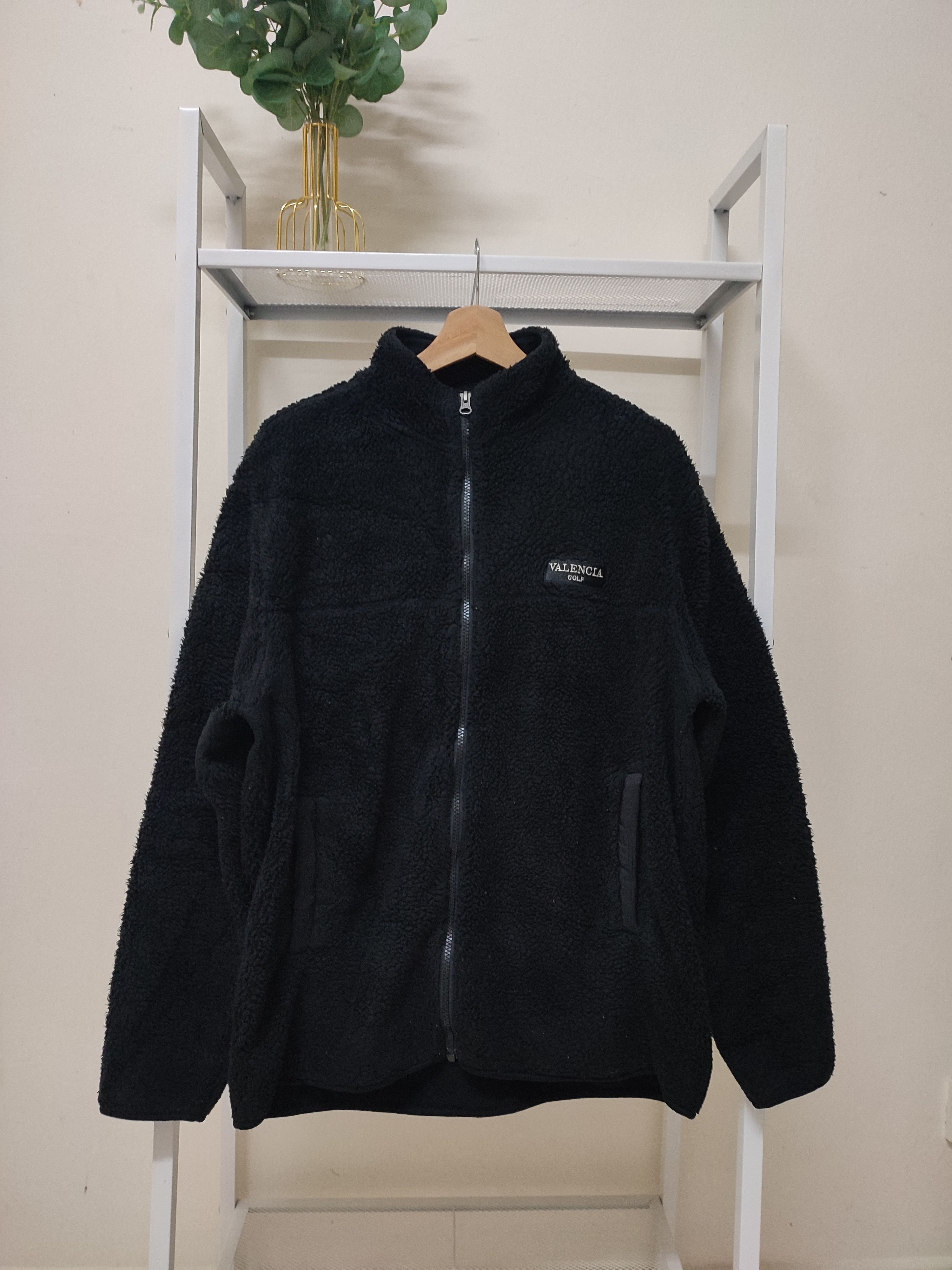 Vintage Vintage Valencia Golf Zip Up Fleece Jacket Size US L / EU 52-54 / 3 - 1 Thumbnail