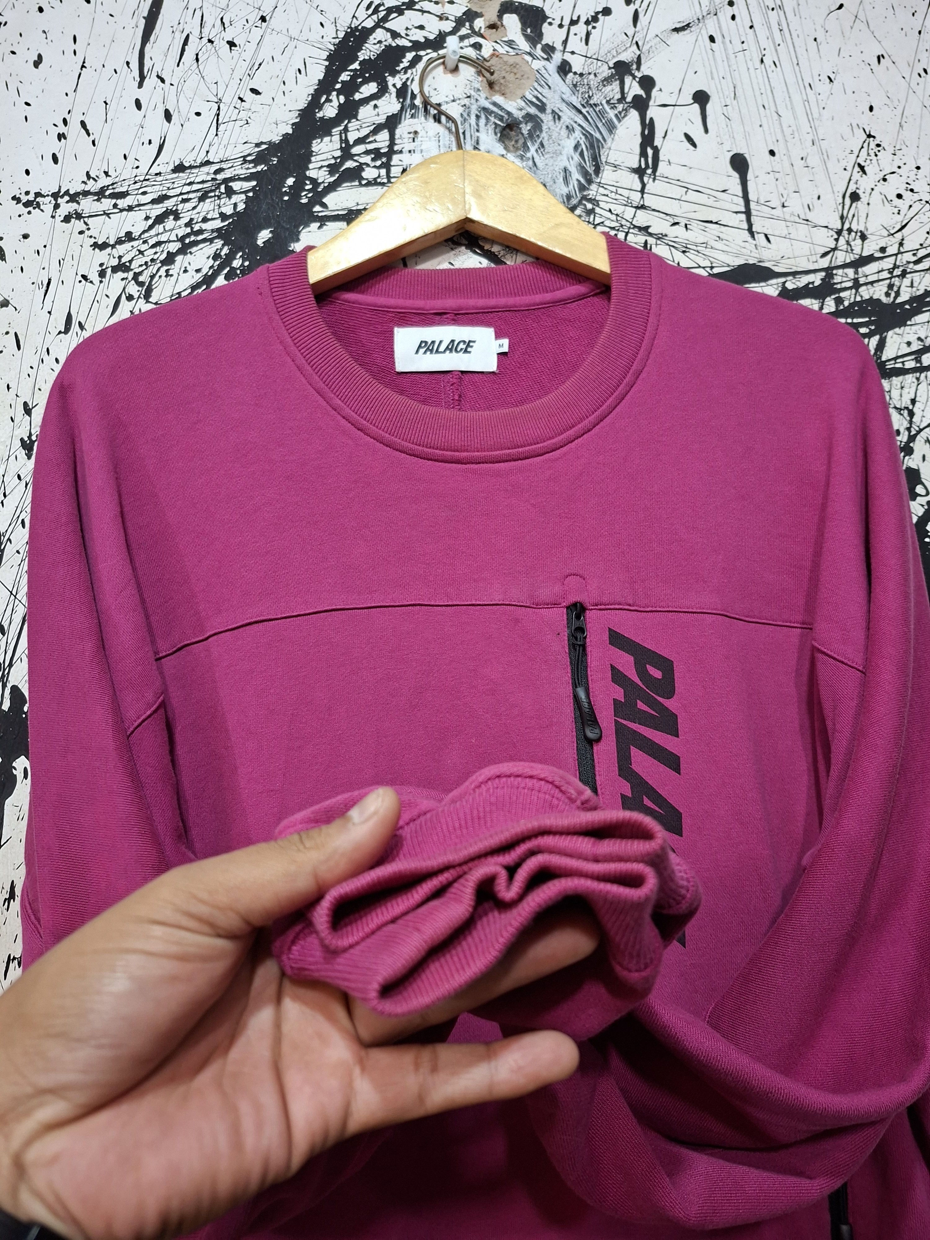 Palace PALACE GARAGE CREW FW 2018 SWEATSHIRT Size US M / EU 48-50 / 2 - 6 Thumbnail