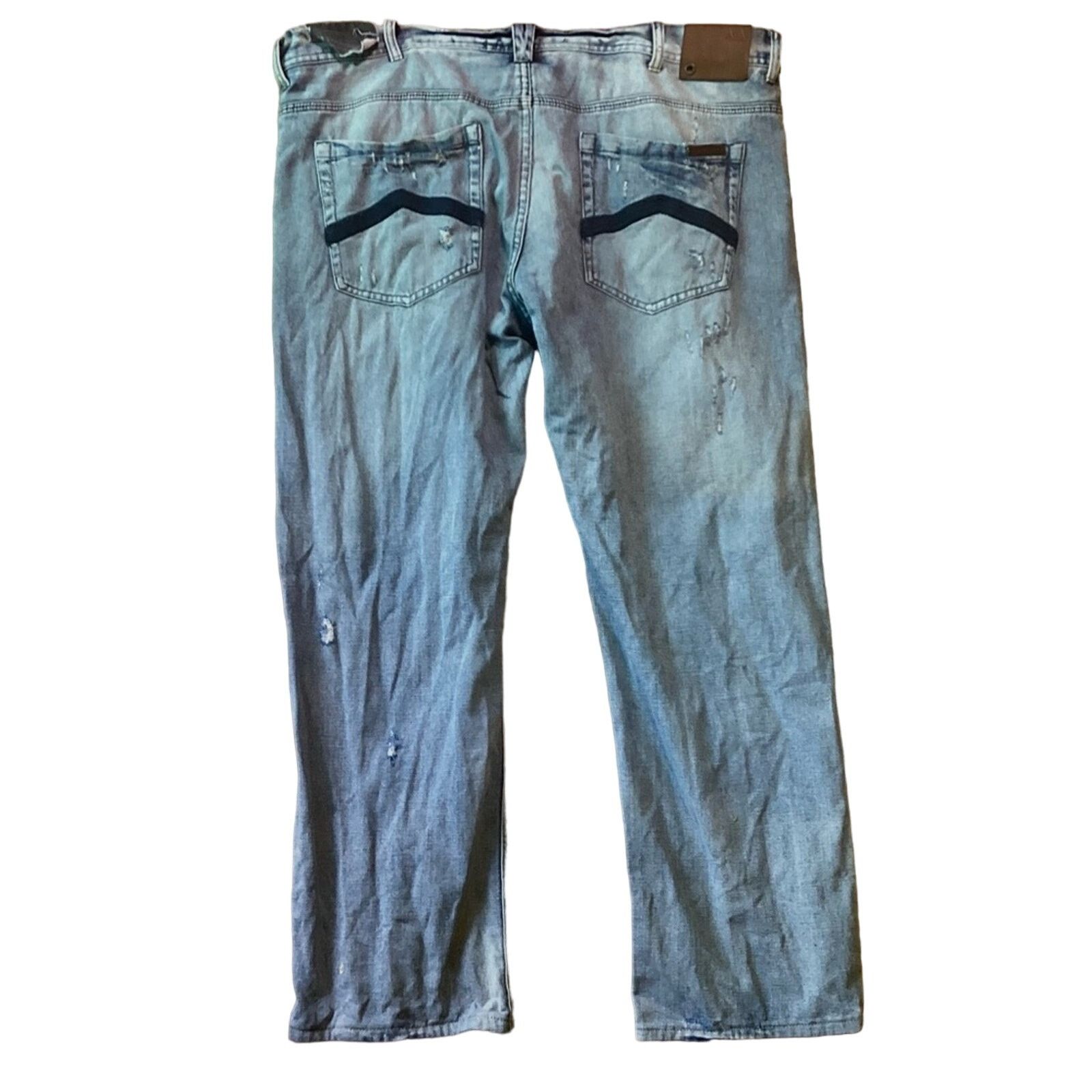 Armani Exchange Armani Exchange J65 Straight Jeans Size US 40 / EU 56 - 12 Thumbnail