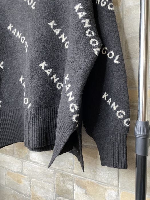 Kangol Unisex Kangol x h&m monogram sweater rare black knit Grailed