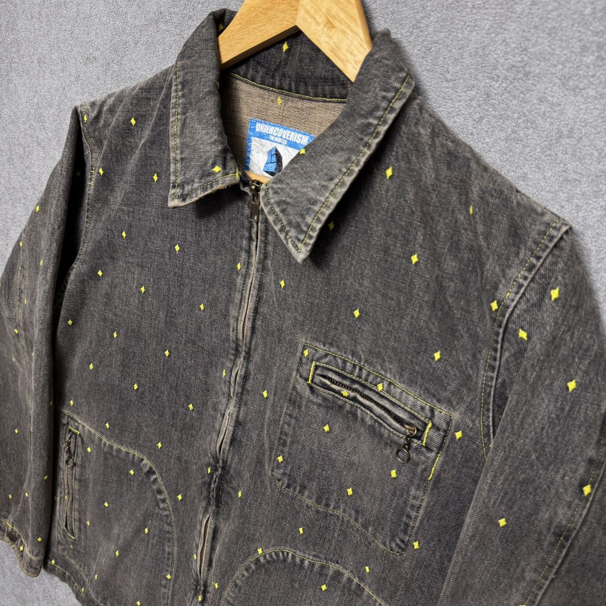 Undercover SS02 Undercover Illusion of Haze Bear Denim Jacket Size US M / EU 48-50 / 2 - 8 Thumbnail