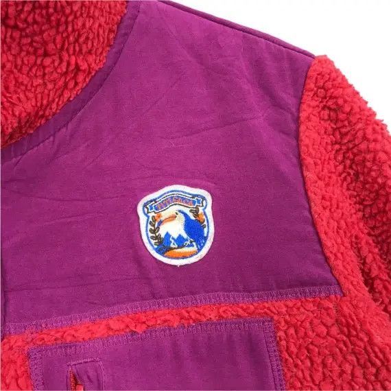 Vintage Vtg 90’ TITICACA NAVAJO AZTEC Sherpa Fleece Jacket Hoodie Size M / US 6-8 / IT 42-44 - 3 Thumbnail