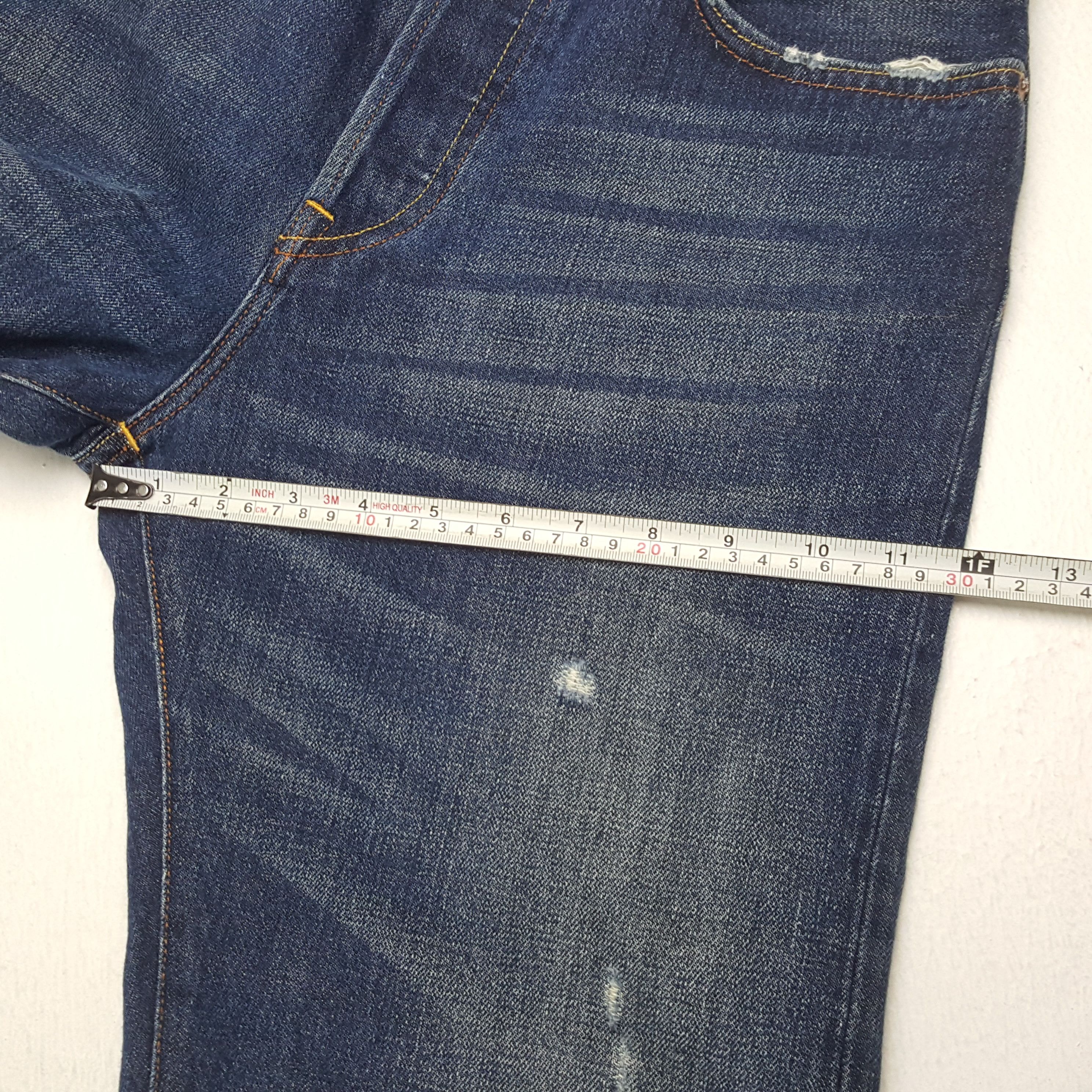 Evisu × Vintage EVISU Japanese Brand Custom Daicock Style Jeans Size US 31 - 9 Thumbnail