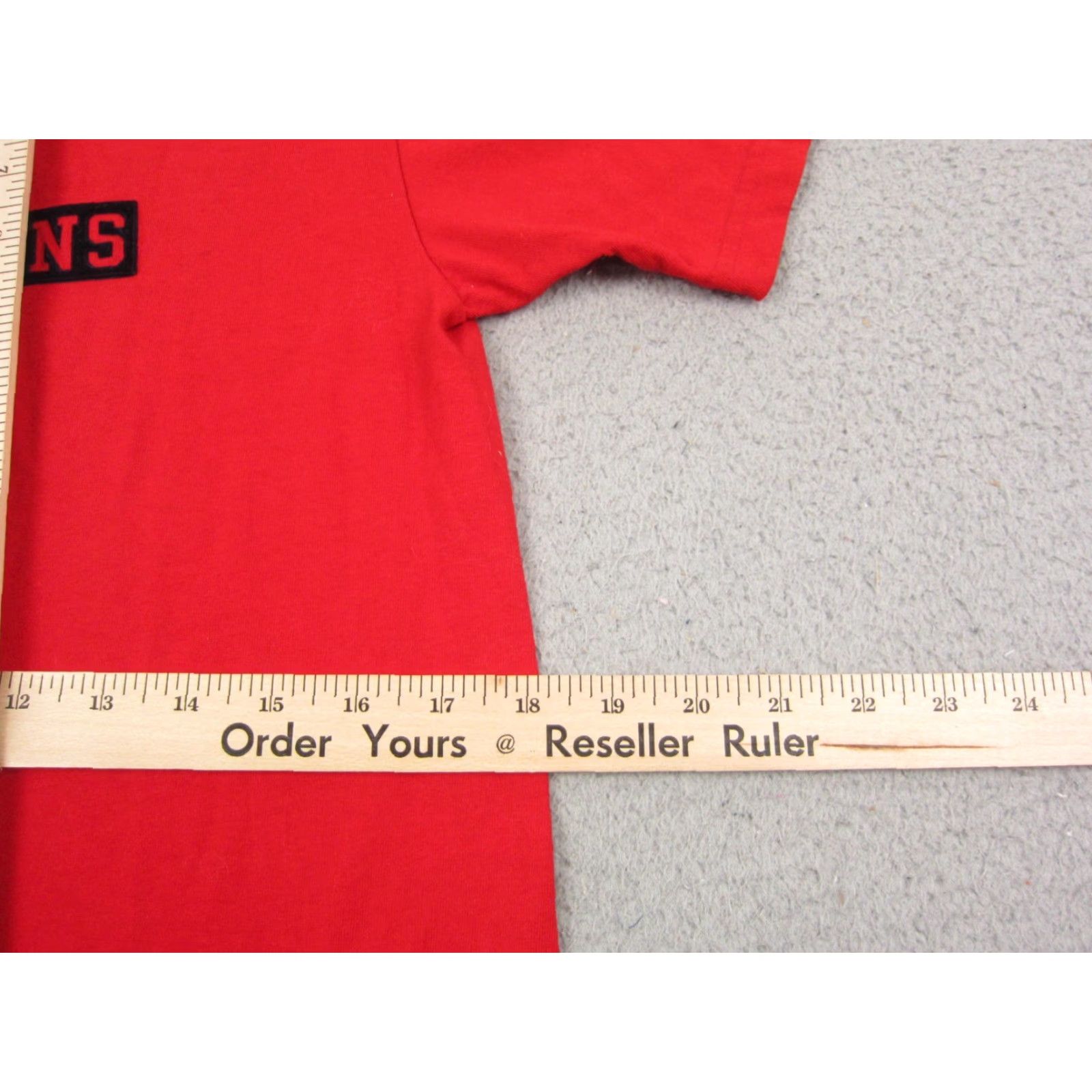 Tommy Hilfiger VINTAGE Tommy Hilfiger Shirt Mens M Red 90s Tommy Jeans Cotton Short Sleeve Crew Neck USA 90s Mens Size US M / EU 48-50 / 2 - 6 Thumbnail