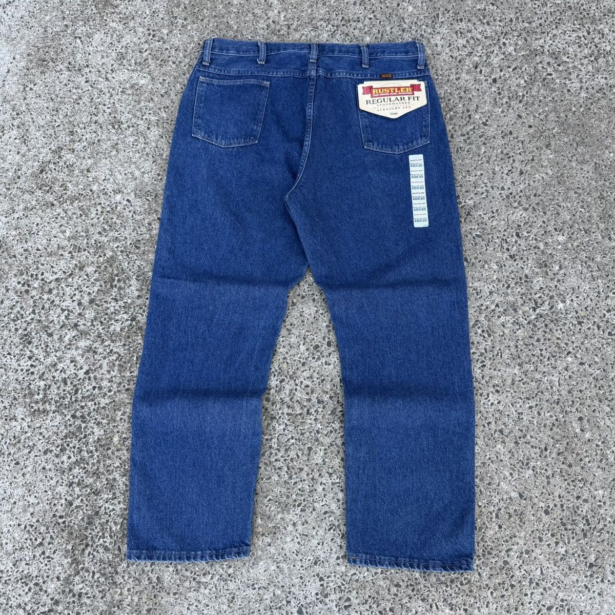 Rustler × Vintage Vintage 90’s Rustler Work Jeans Regular Fir Size 36X30 Size US 36 / EU 52 - 2 Thumbnail