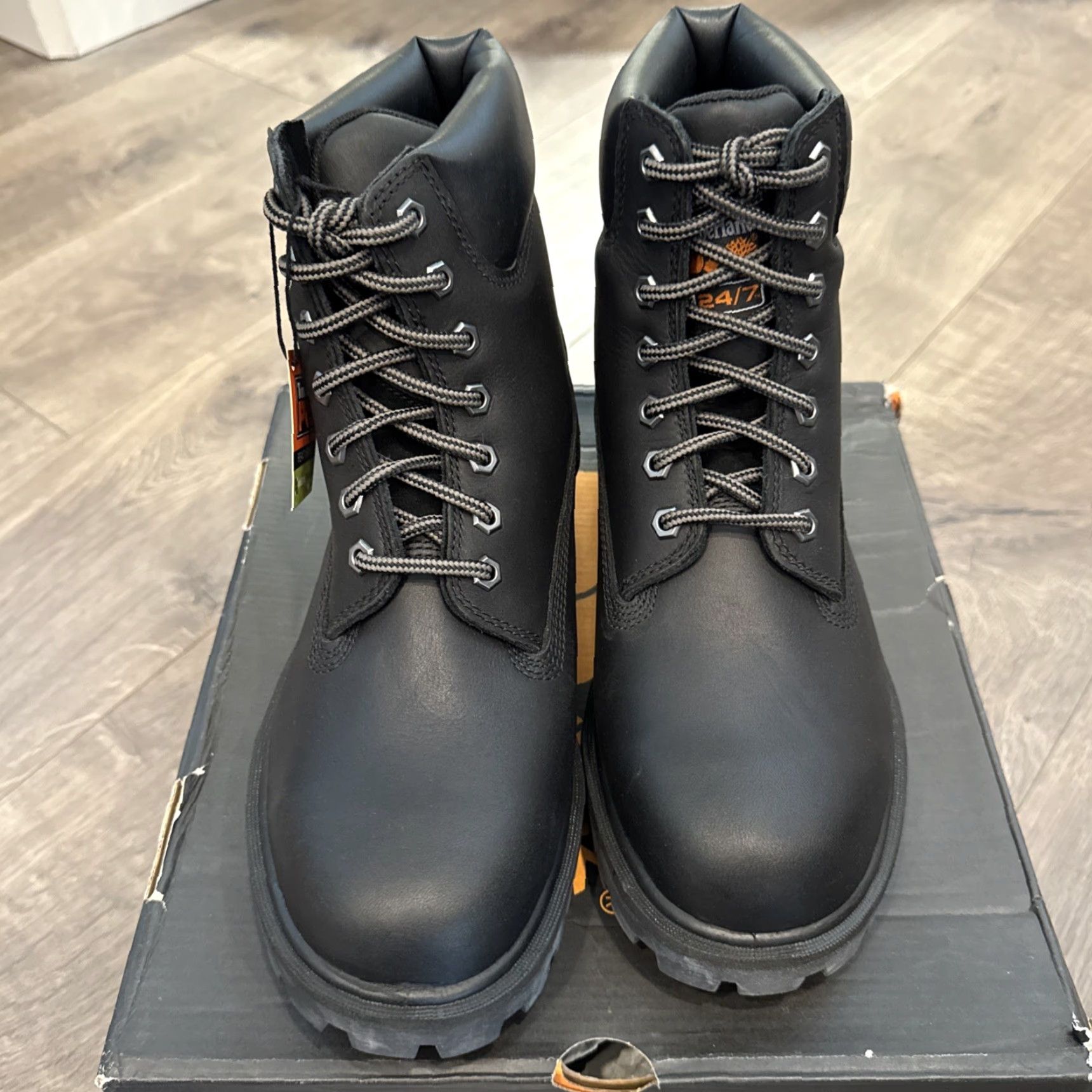 Timberland Timberland Pro Boot Mens US 10 Black Steel Toe Waterproof Insulated Direct Attach 6-Inch Size US 8 / EU 41 - 6 Thumbnail