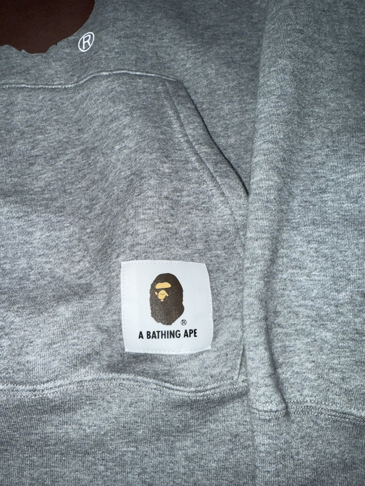 Bape Bape Grey Pullover Hoodie Size US S / EU 44-46 / 1 - 4 Thumbnail