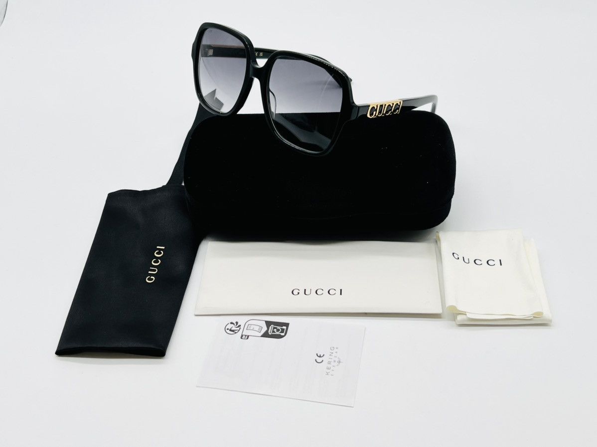 Gucci Gucci GG1189S 002 Black Sunglasses Glasses Size ONE SIZE - 2 Thumbnail
