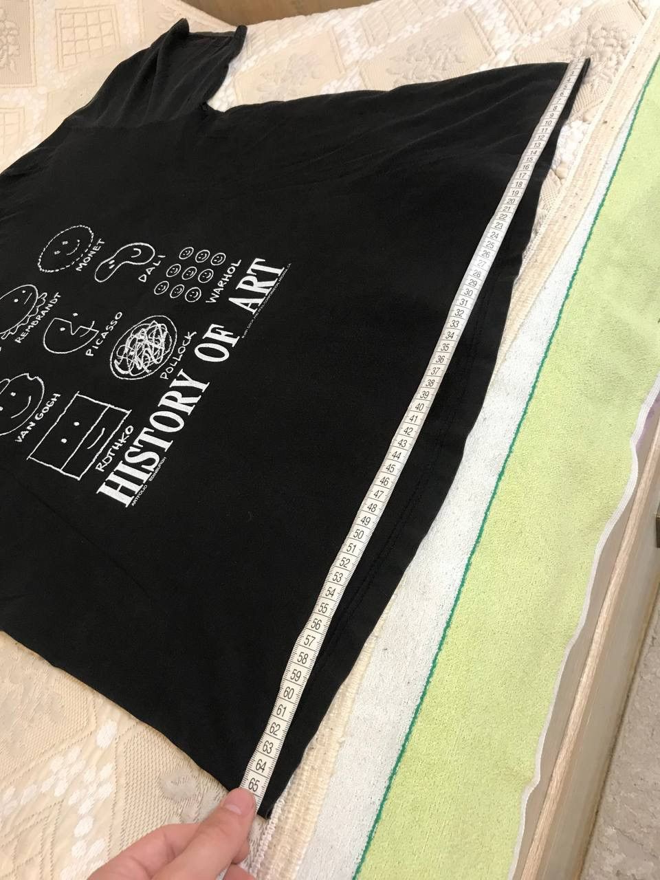 Vintage 🔥 1991 History of Art Sock N Roll Vintage Art T Shirt Tee Size US XL / EU 56 / 4 - 10 Thumbnail