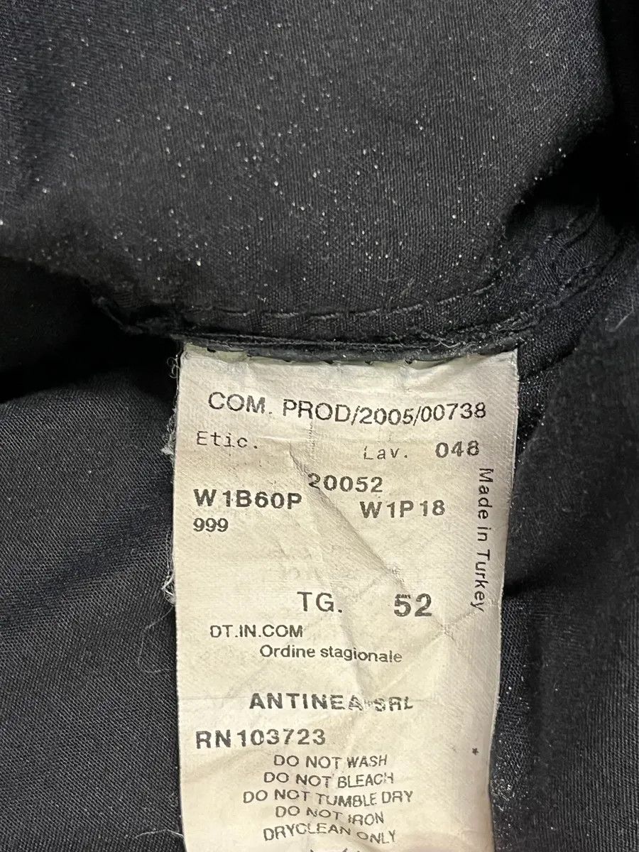 Emporio Armani AW2005 Emporio Armani Black Leather Eagle Jacket Size US M / EU 48-50 / 2 - 10 Thumbnail