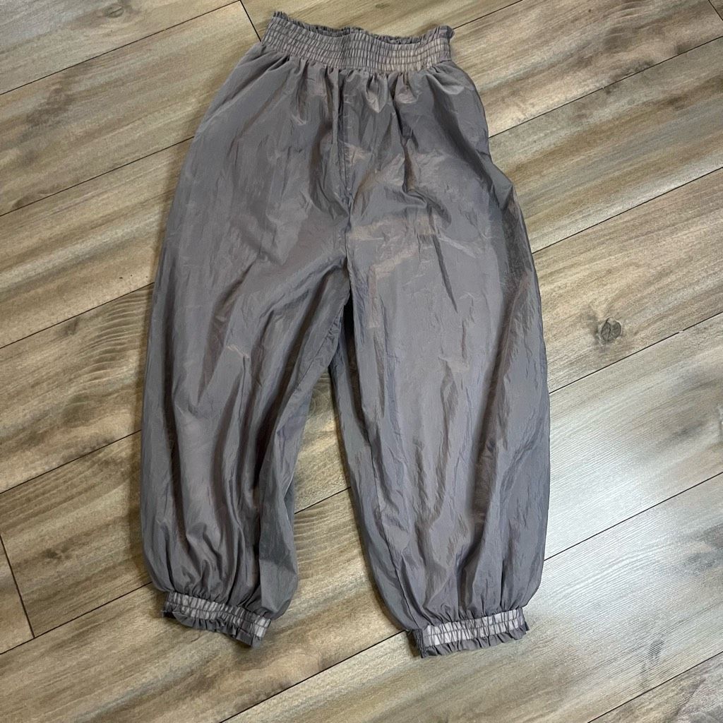 Free People Free People Movement Grey Parachute/ Jogger Athletic Pants W Size 25" / US 0 / IT 36 - 4 Thumbnail