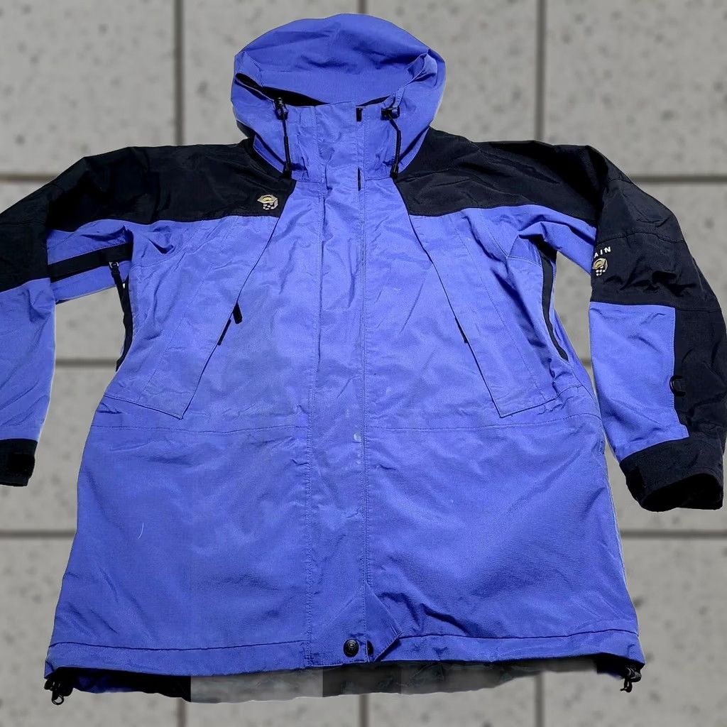 Mountain Hardwear VINTAGE Mountain Hardwear Conduit Parka Jacket Women Size 10 Medium Windstopper Blue Jacket Parka Womens 90s Outdoor USA Ski Fall Winter Spring Shirt? Size L / US 10 / IT 46 - 1 Thumbnail
