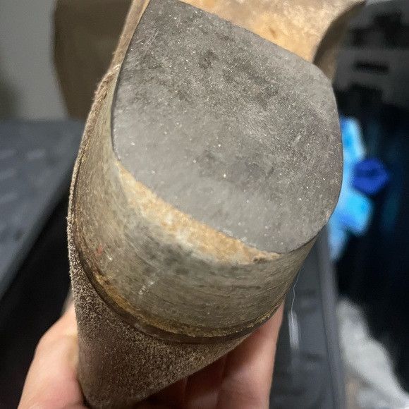 Other Markee Italy Distressed Brown Leather Knee-High Boots Size 7 Size US 7 / IT 37 - 13 Thumbnail