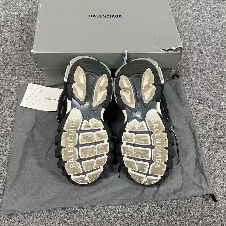 Balenciaga Balenciaga Track Black Gray Sneakers-2505 Size US 8 / EU 41 - 5 Thumbnail