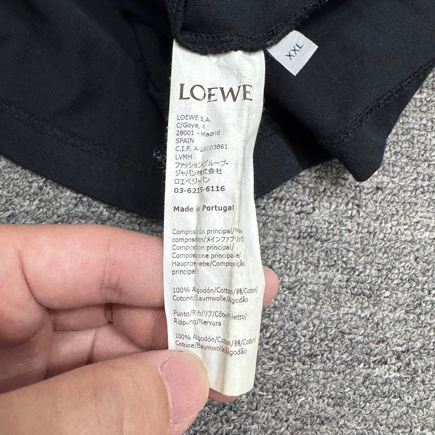 Loewe Loewe Surf Tee XXL 95 New w/ Stains Size US XXL / EU 58 / 5 - 4 Thumbnail