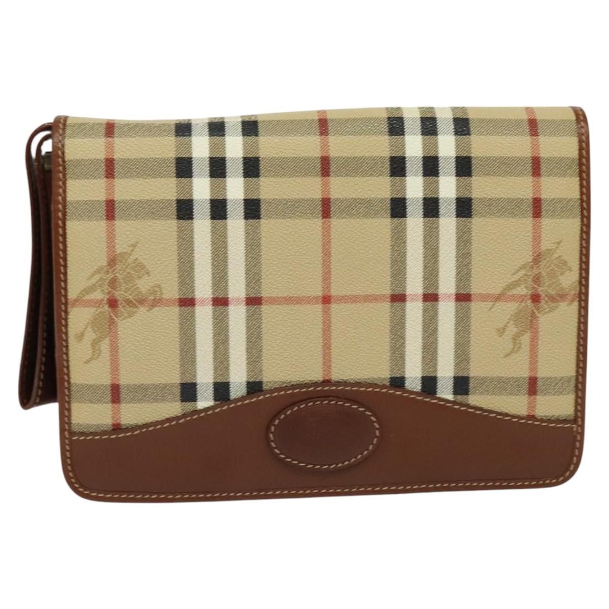 Burberry Burberry Nova Check clutch Size ONE SIZE - 1 Thumbnail