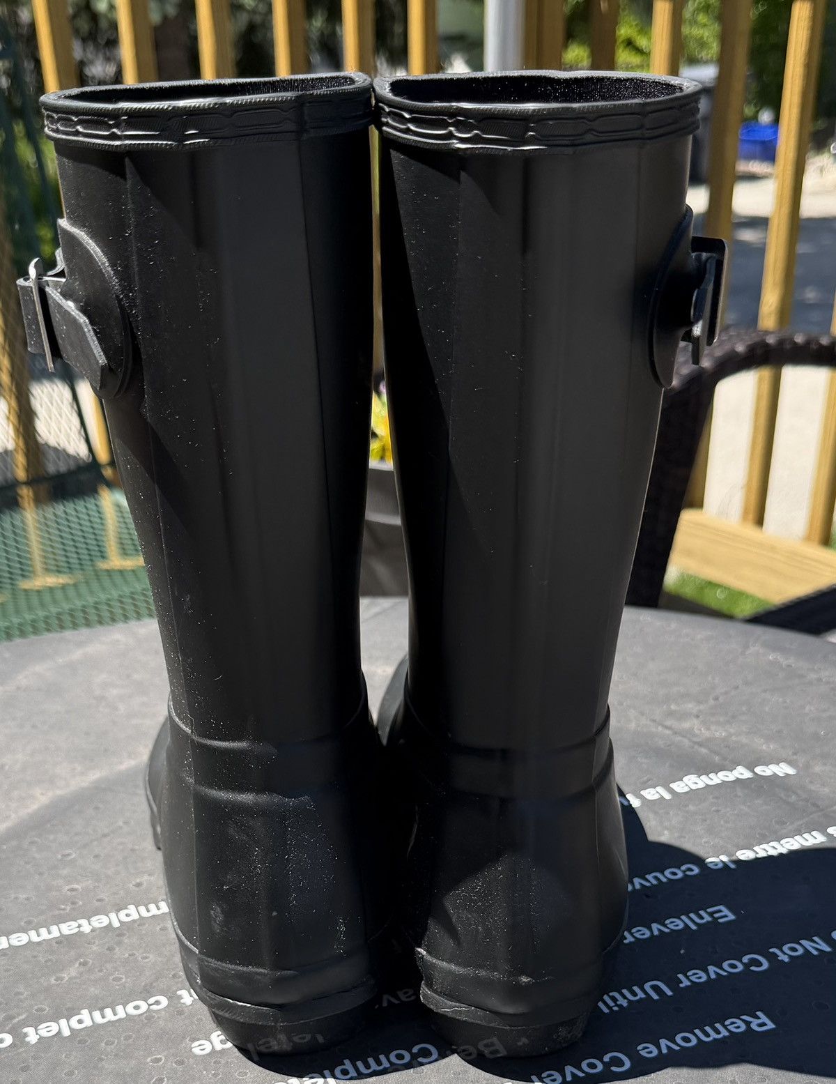 Hunter Hunter Boots - Worn twice - Size 9 Size US 9 / IT 39 - 6 Thumbnail