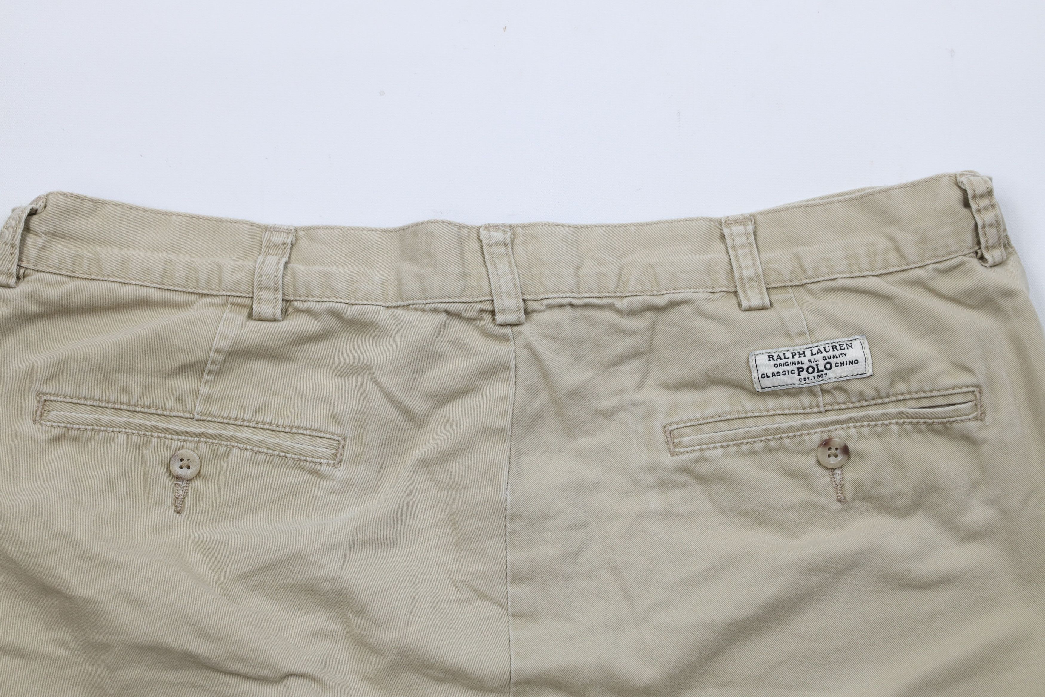Ralph Lauren Vintage 90s Ralph Lauren Above Knee Chino Shorts Cotton Size US 36 / EU 52 - 11 Thumbnail