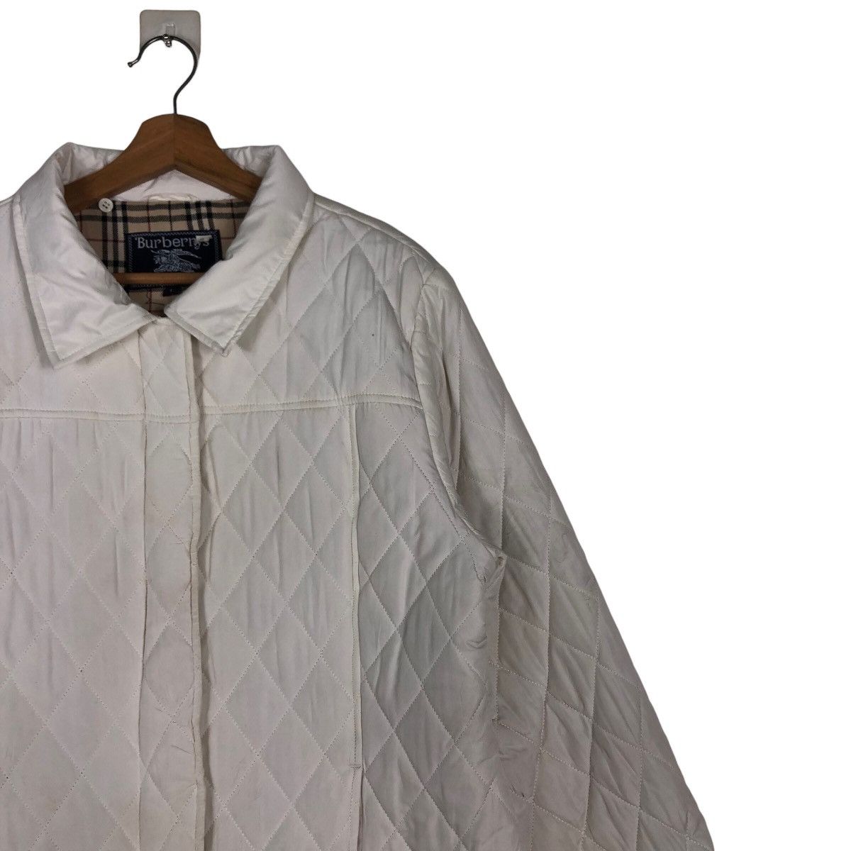 Burberry 🔥Vintage Burberrys Light Down Puffer Jacket Nova Check Size US L / EU 52-54 / 3 - 6 Thumbnail