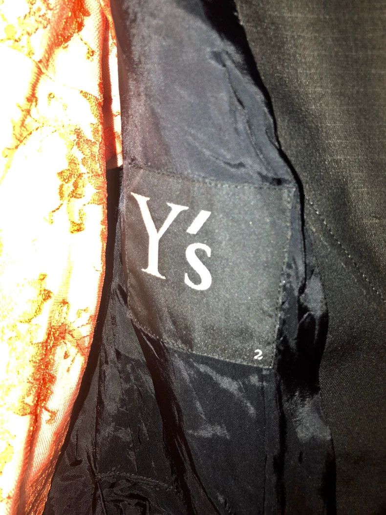Yohji Yamamoto Yohji YamamotoDark stripe blazer with double collar jacket Size US M / EU 48-50 / 2 - 5 Thumbnail