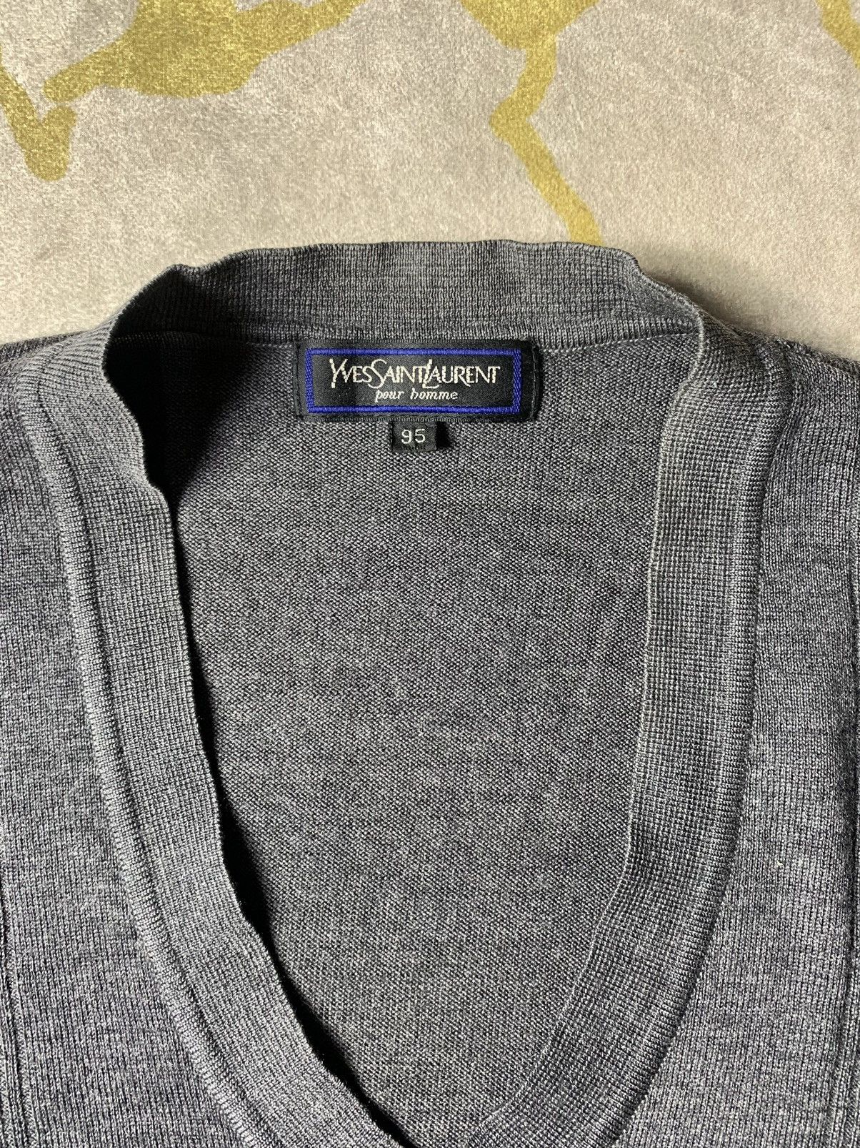 Burberry × Japanese Brand × Yves Saint Laurent YvesSaintLauren Size US L / EU 52-54 / 3 - 3 Thumbnail