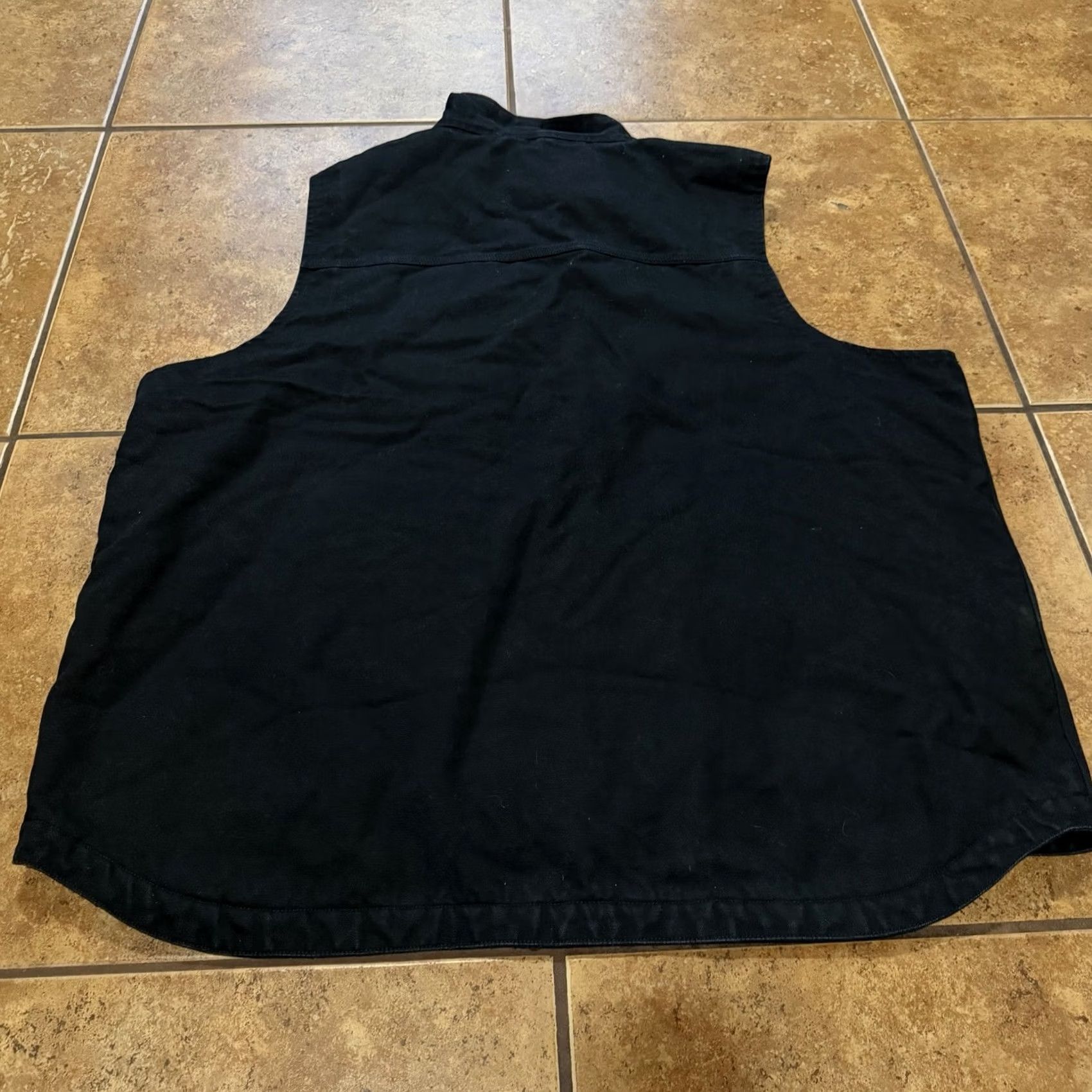 Carhartt Carhartt Vest Main Selling Point Category: Vest Adult Size 2XL Black Lined Sherpa Zip Pocket Workwear Mens Size US XXL / EU 58 / 5 - 6 Thumbnail