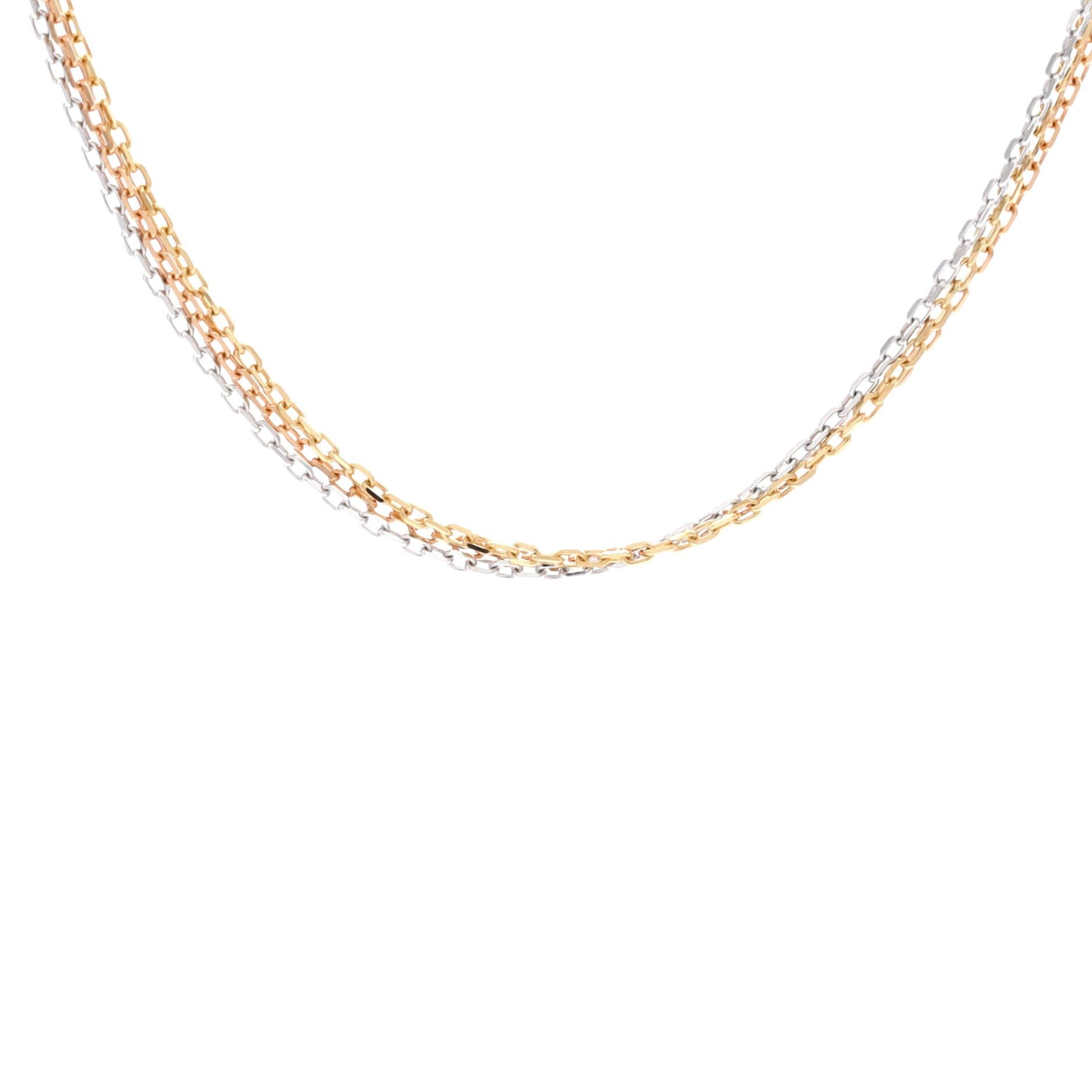 Cartier Trinity Chain Necklace Size ONE SIZE - 1 Thumbnail